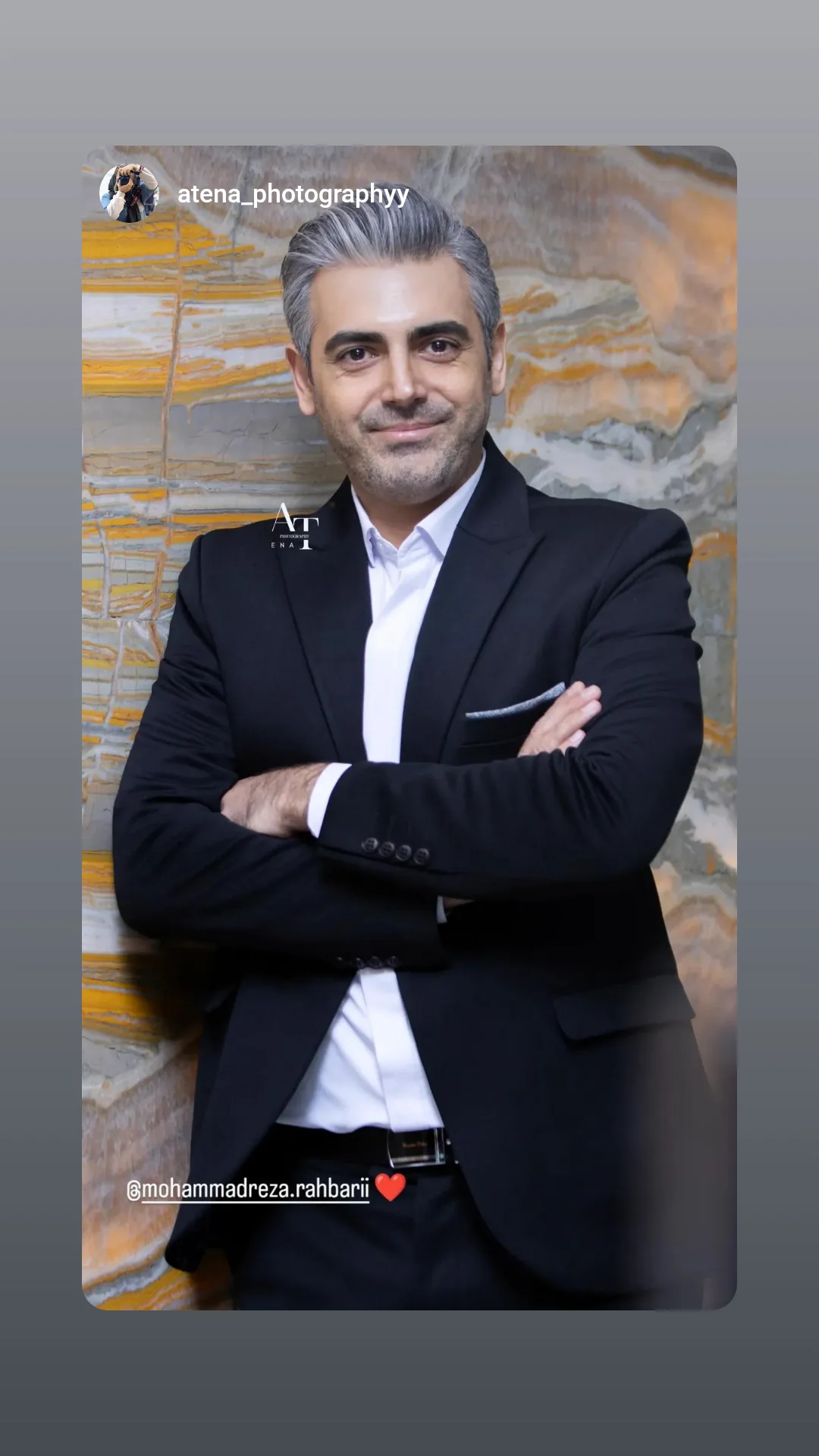  جدید ترین استوری اینستاگرام محمدرضا رهبری
