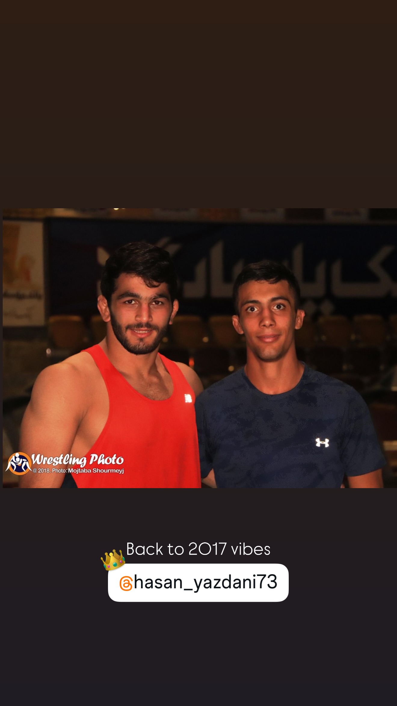  جدید ترین استوری اینستاگرام محمد رضا گرایی