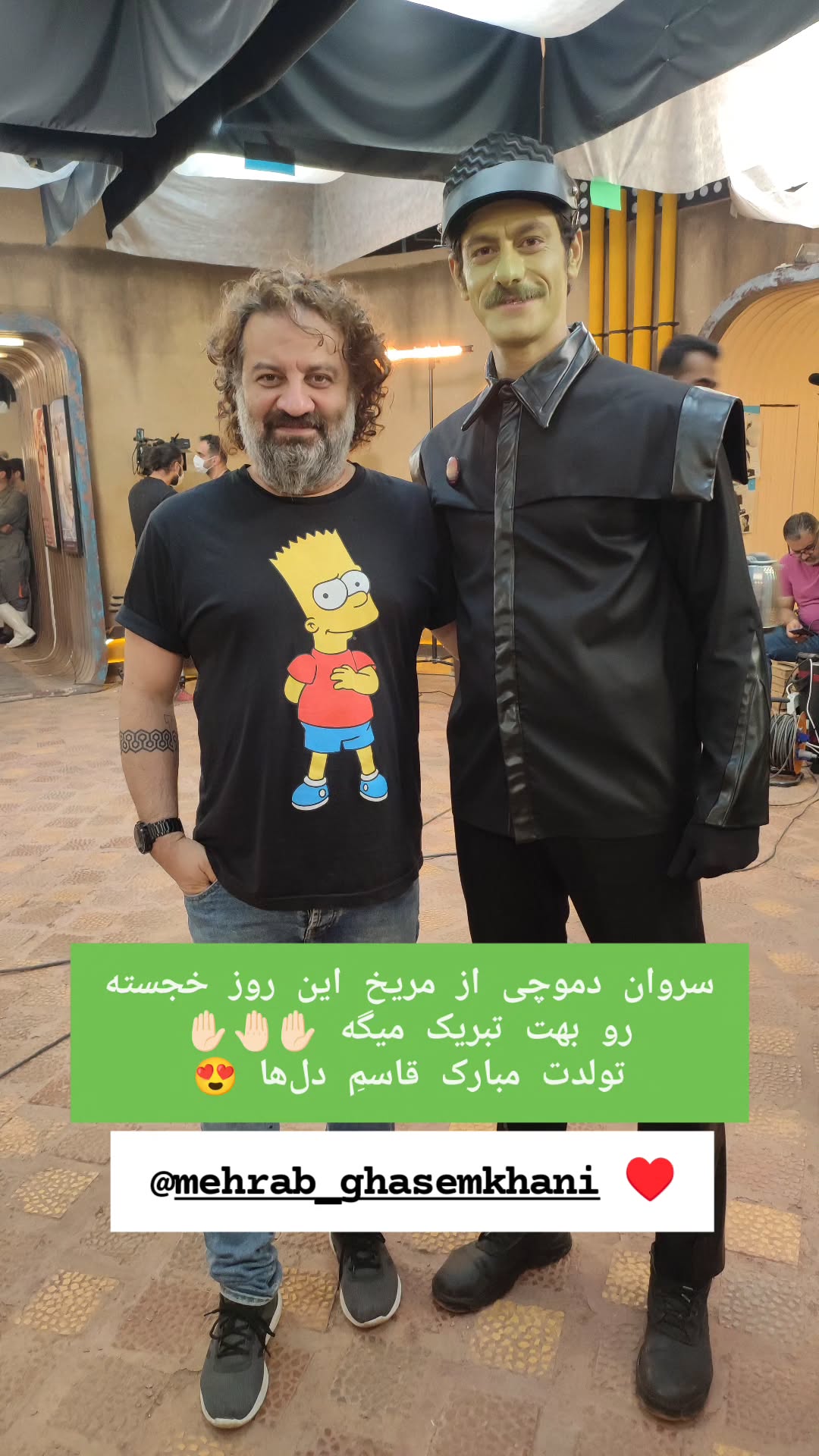  جدید ترین استوری اینستاگرام محمد شعبانپور