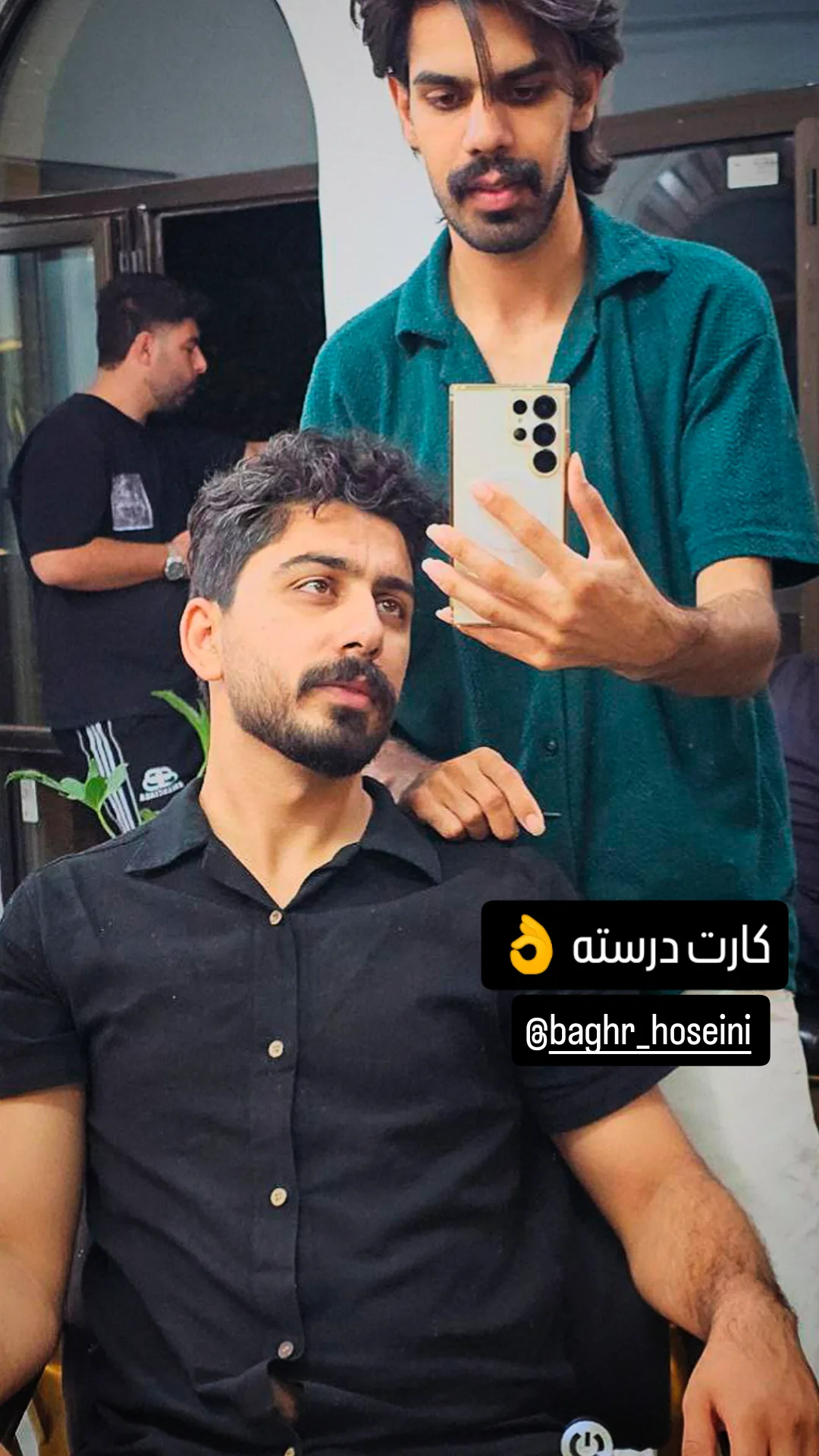  جدید ترین استوری اینستاگرام محمد ولیان