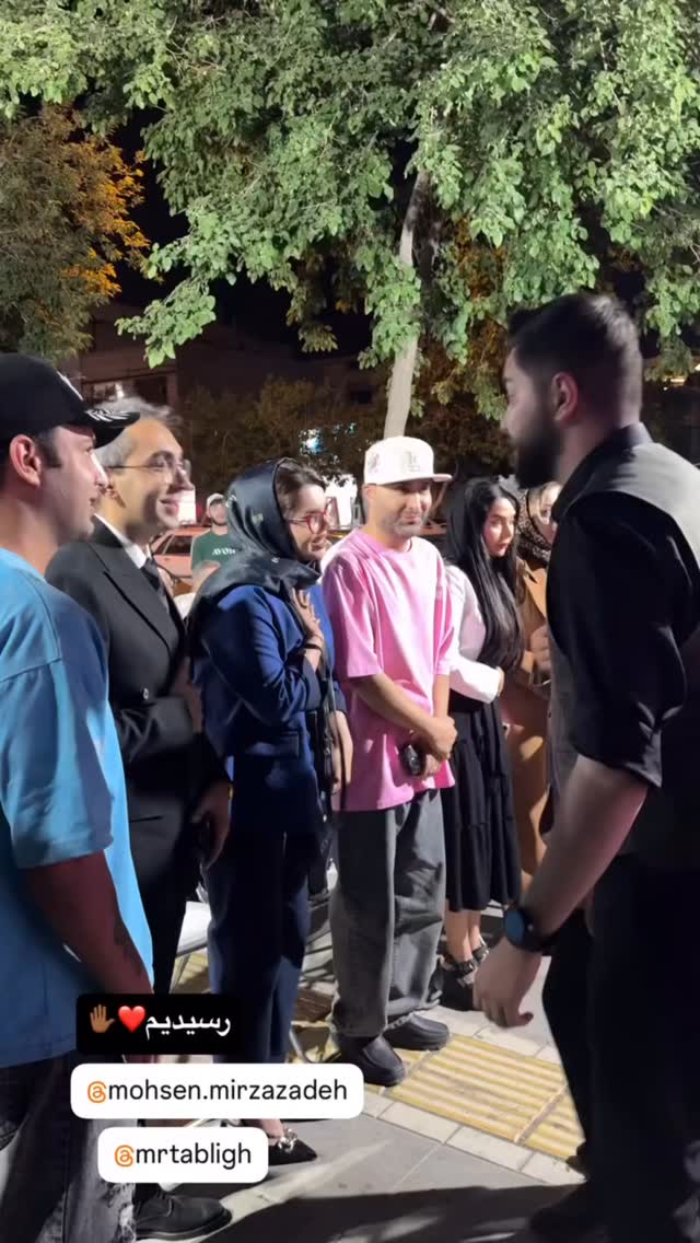  جدید ترین استوری اینستاگرام محسن میرزازاده