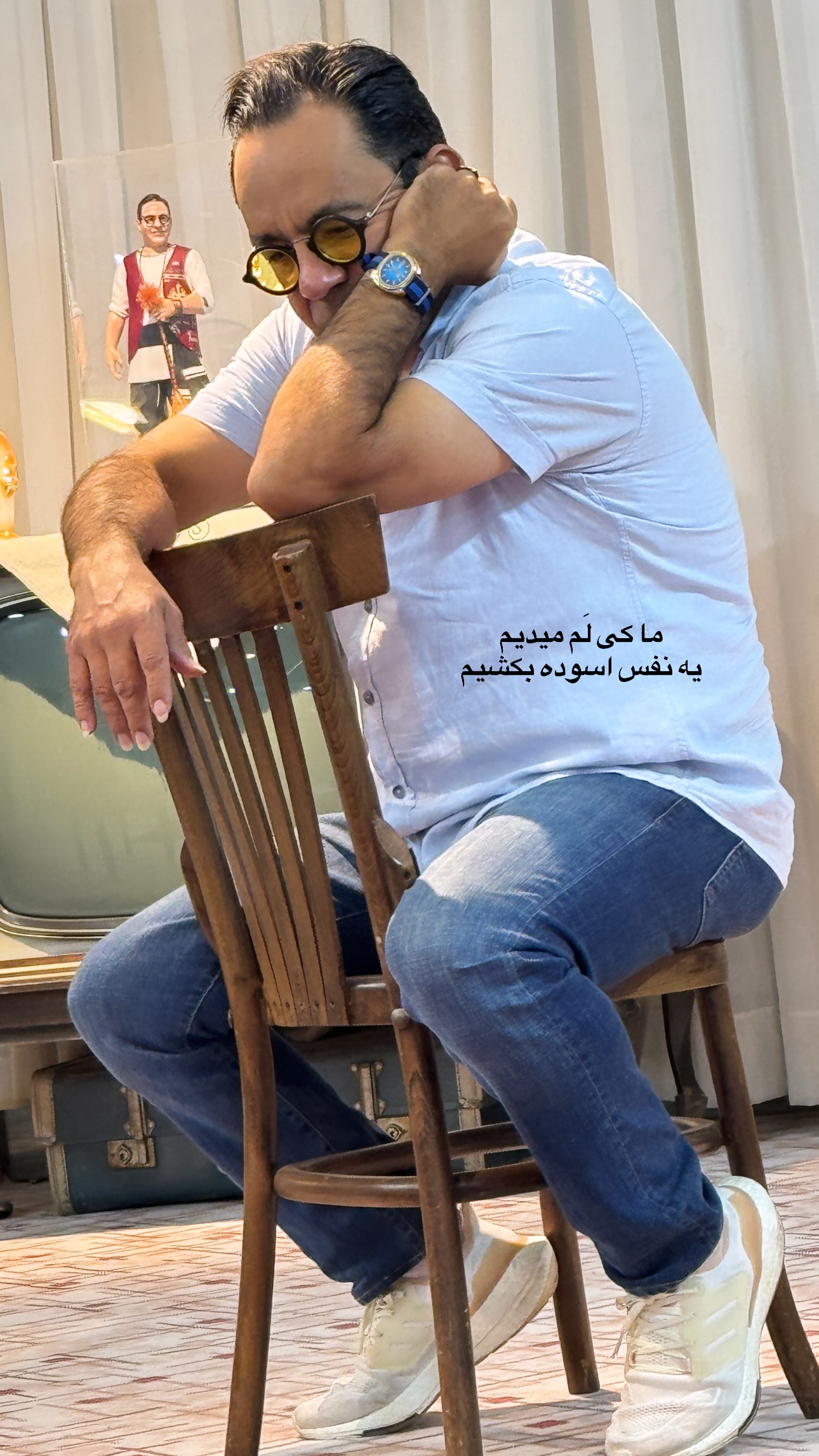  جدید ترین استوری اینستاگرام محسن میرزازاده