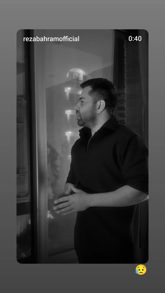  جدید ترین استوری اینستاگرام محسن متفکریان