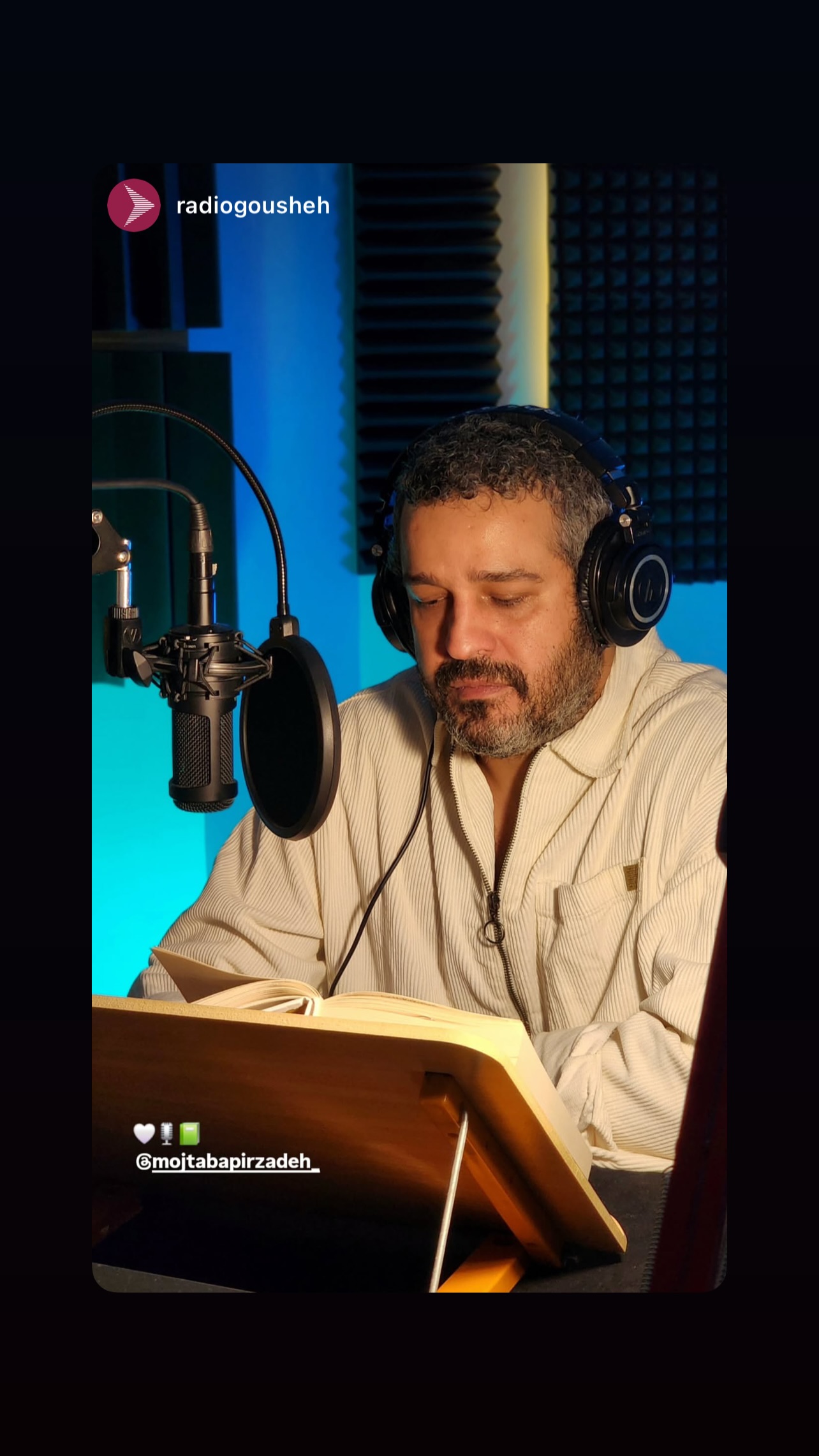  جدید ترین استوری اینستاگرام مجتبی پیرزاده