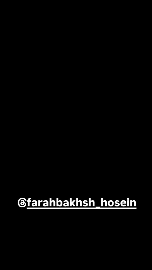  جدید ترین استوری اینستاگرام مختار سائقی