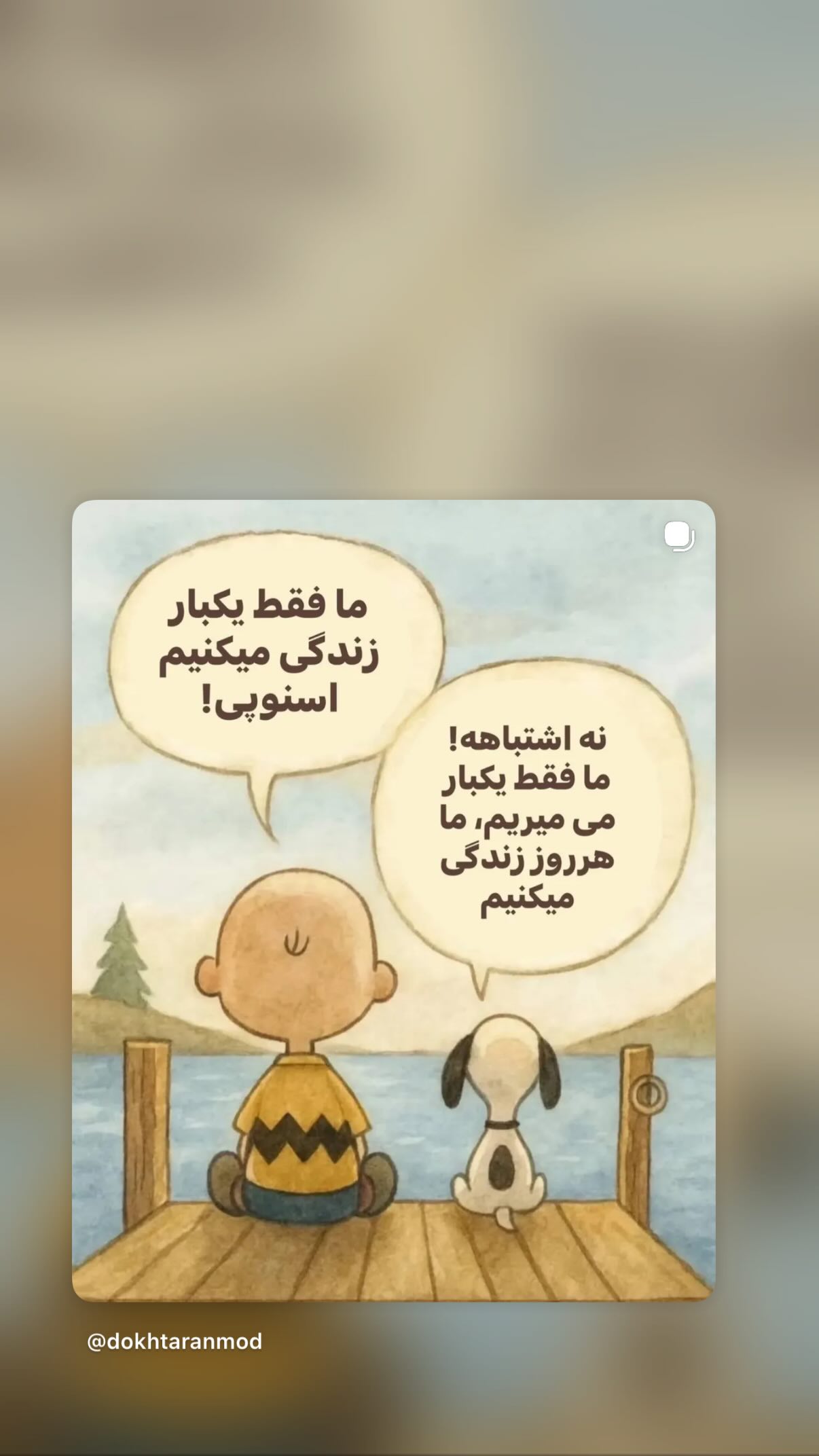  جدید ترین استوری اینستاگرام مونا بانکی پور