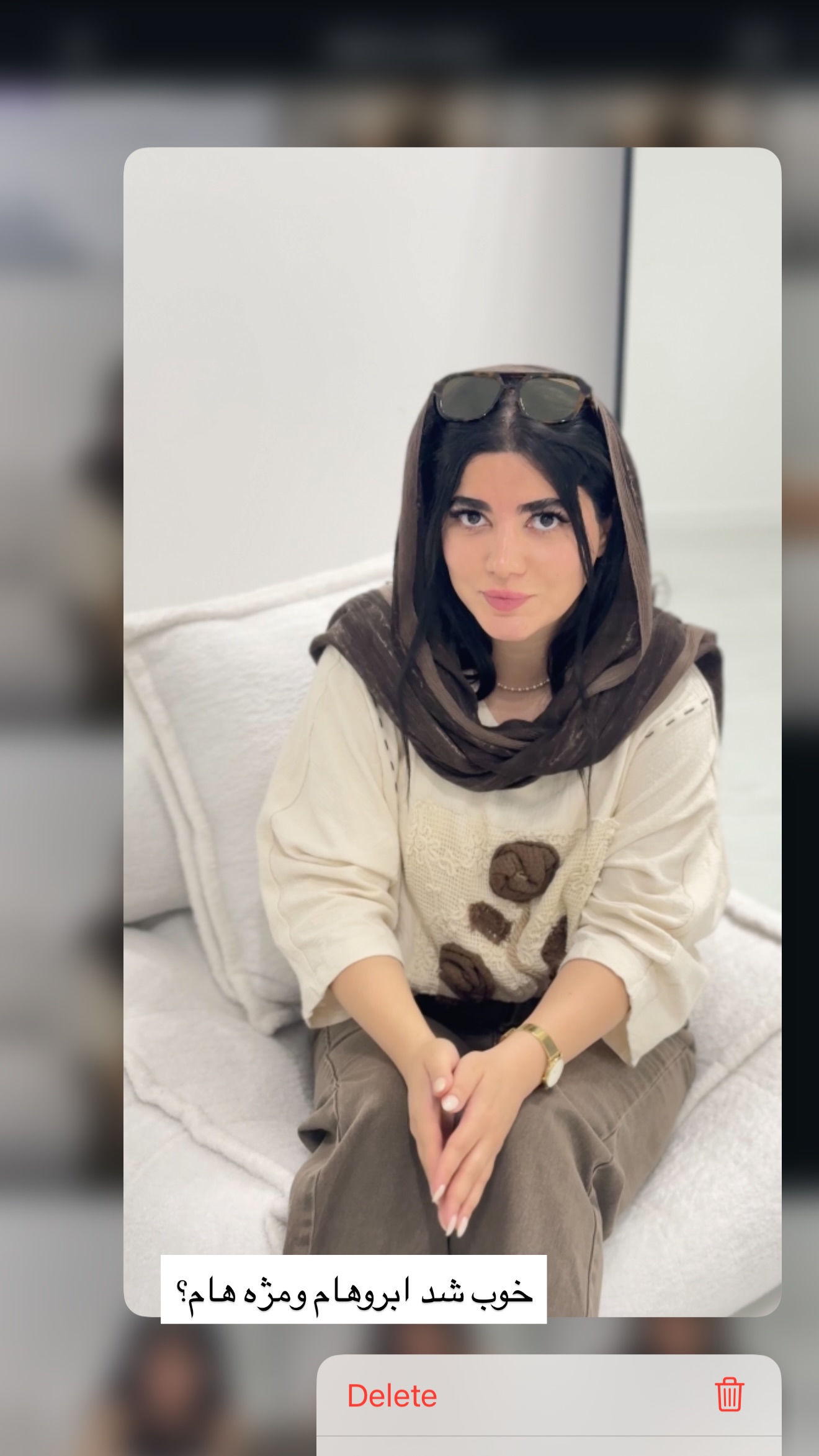  جدید ترین استوری اینستاگرام مونا