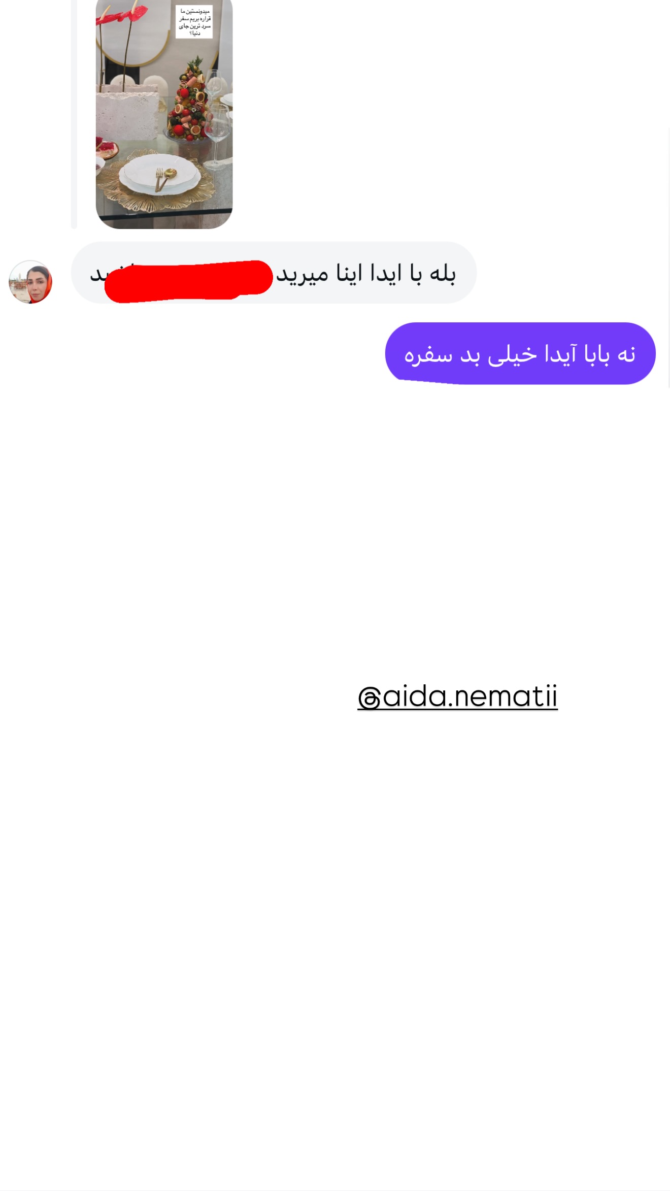  جدید ترین استوری اینستاگرام مونا