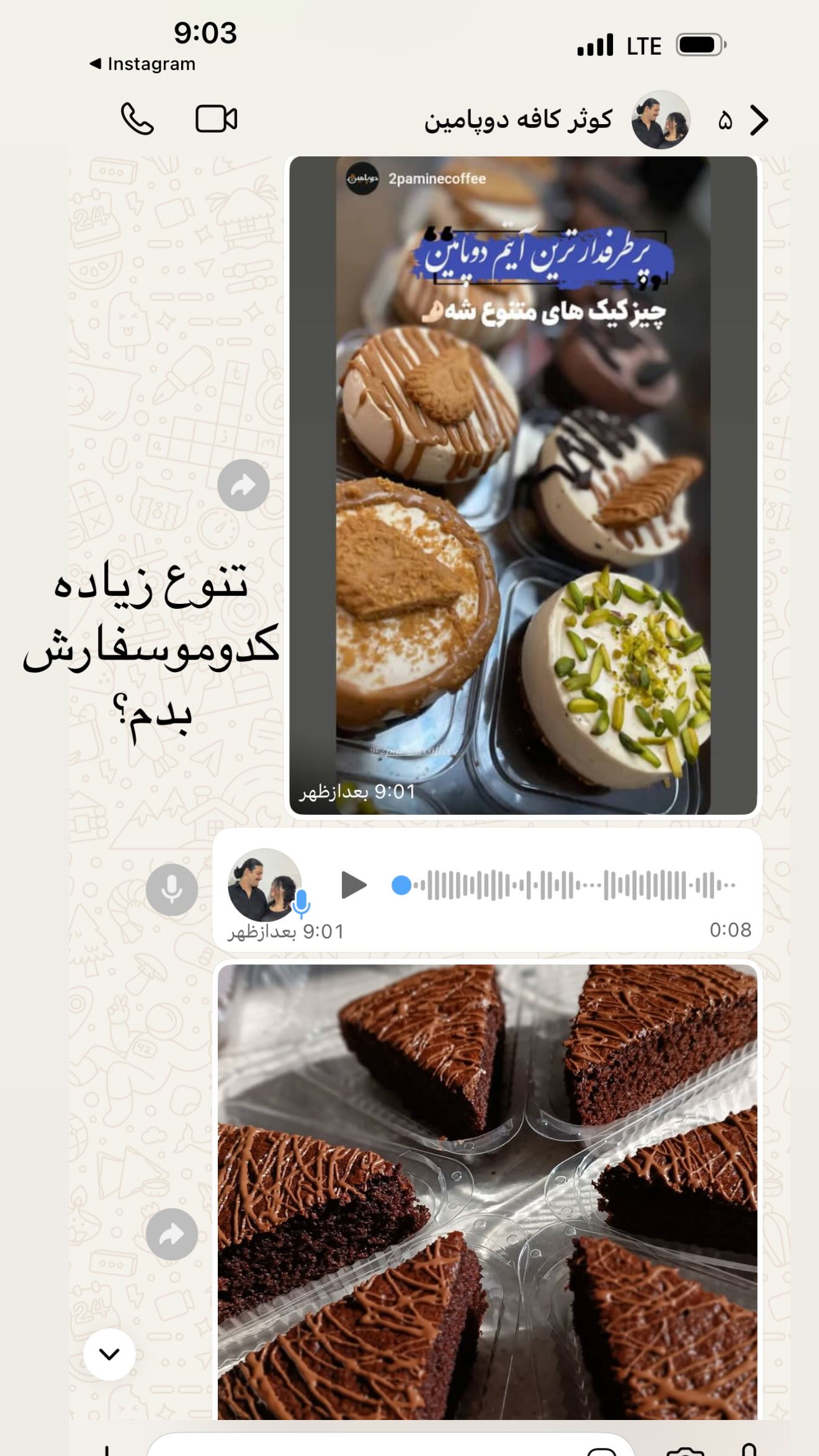  جدید ترین استوری اینستاگرام مونا دیلم کتولی