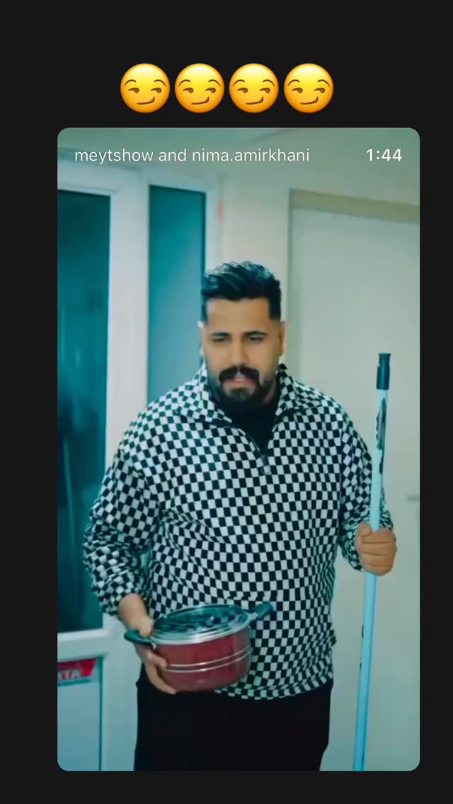  جدید ترین استوری اینستاگرام مصطفی شیدایی