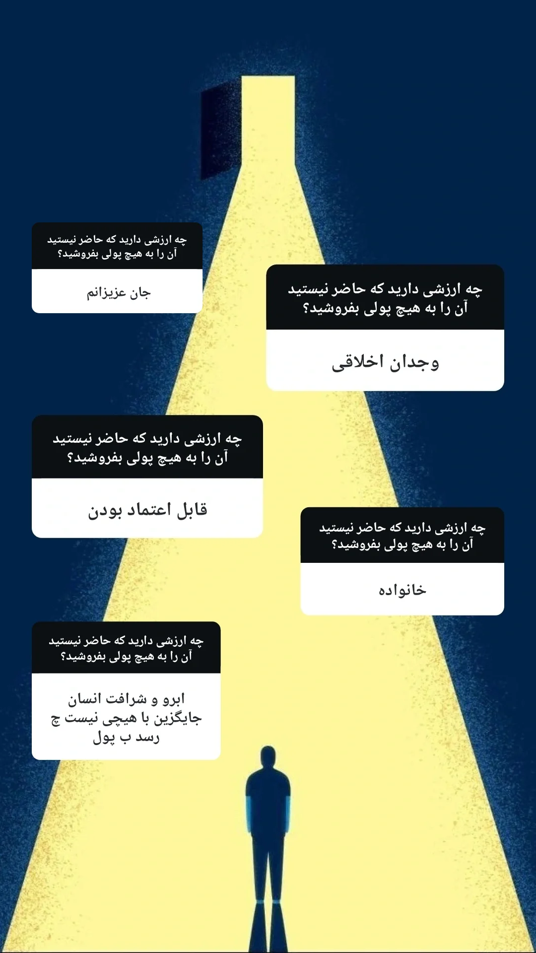  جدید ترین استوری اینستاگرام مصطفی ملکیان
