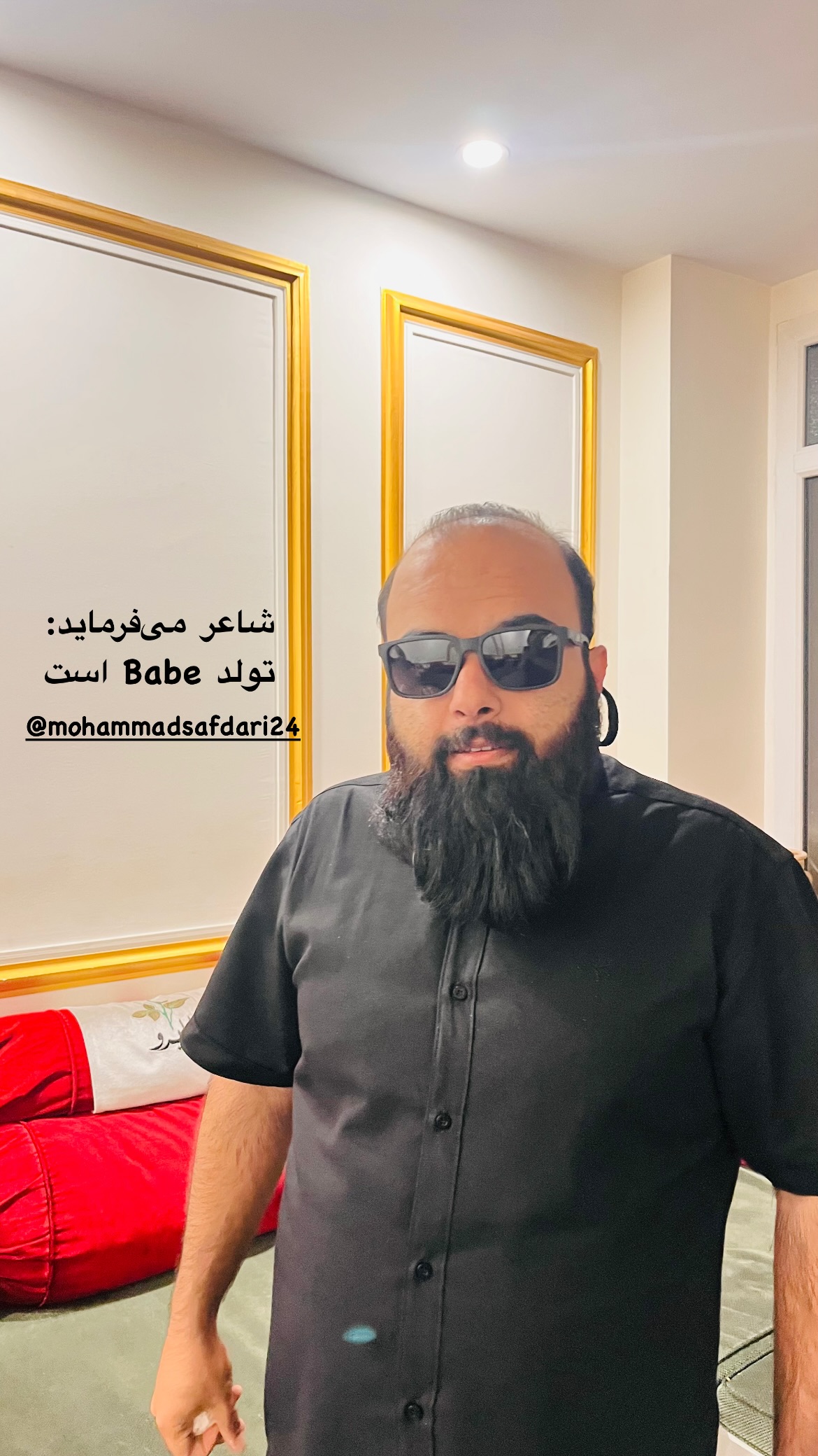  جدید ترین استوری اینستاگرام mostafasahebiofficial