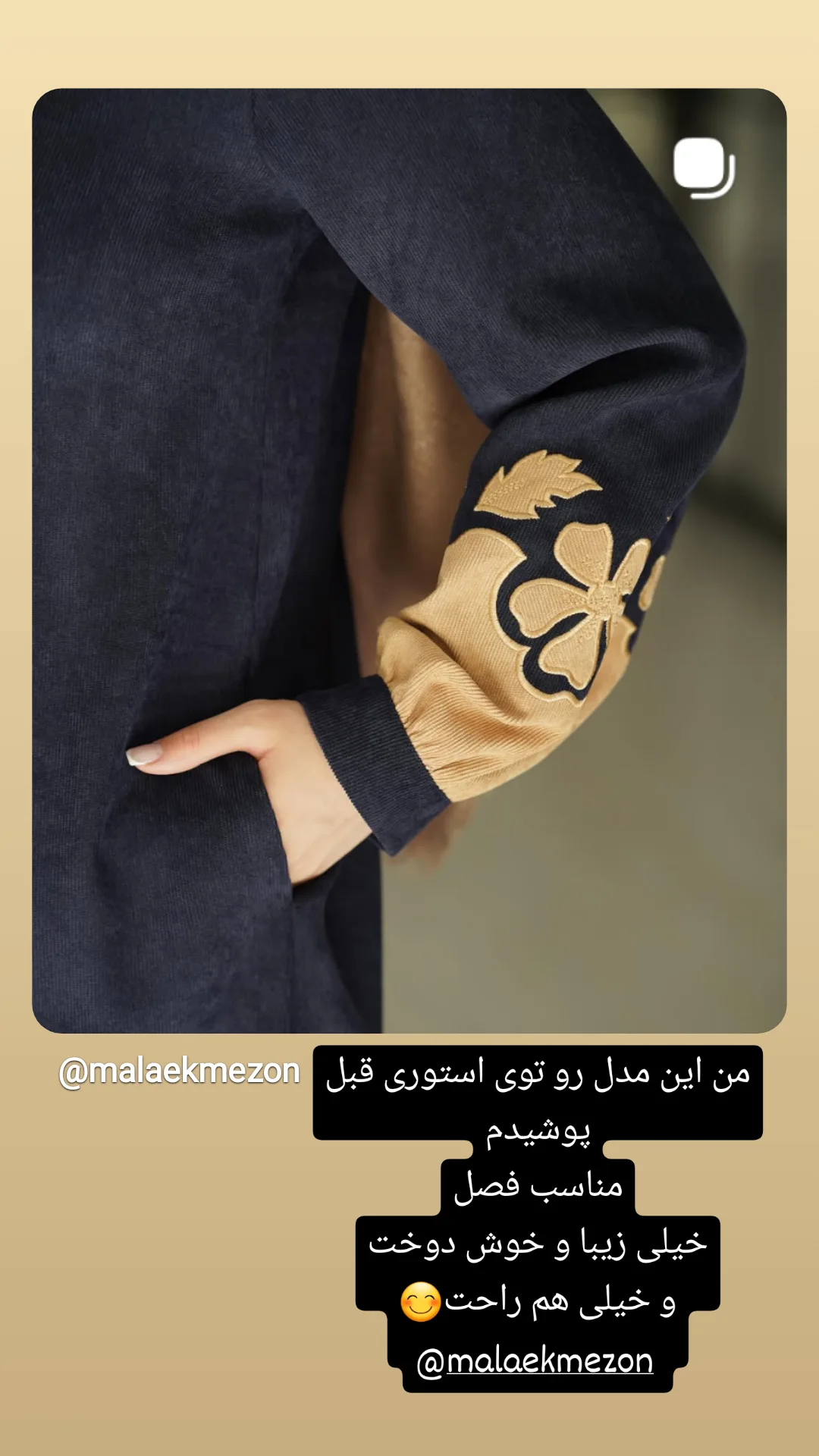  جدید ترین استوری اینستاگرام مژده خنجری