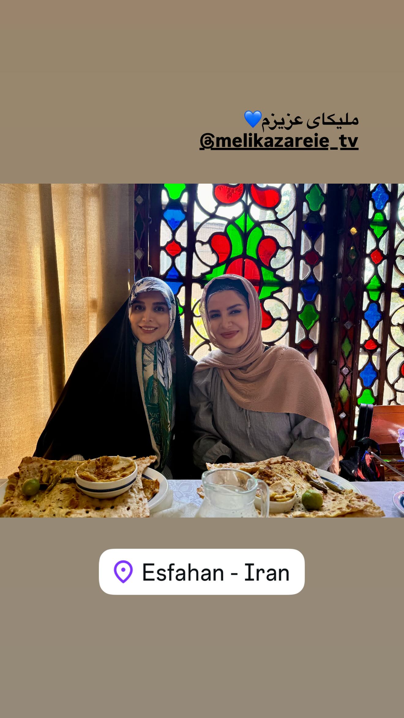  جدید ترین استوری اینستاگرام مژده لواسانی