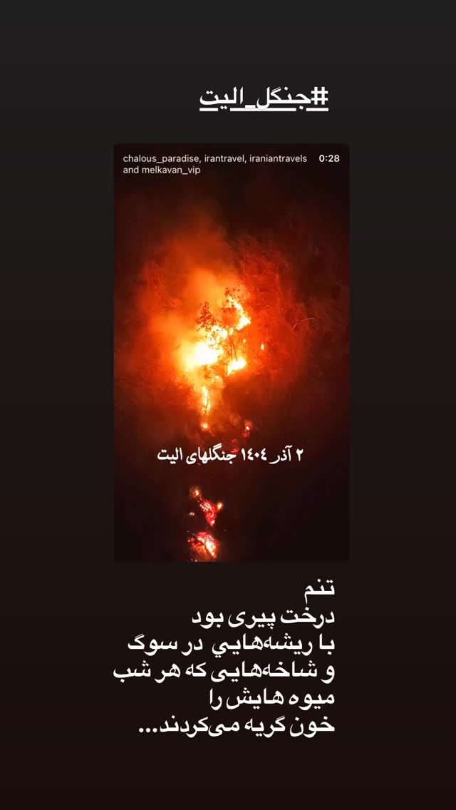  جدید ترین استوری اینستاگرام مژده لواسانی