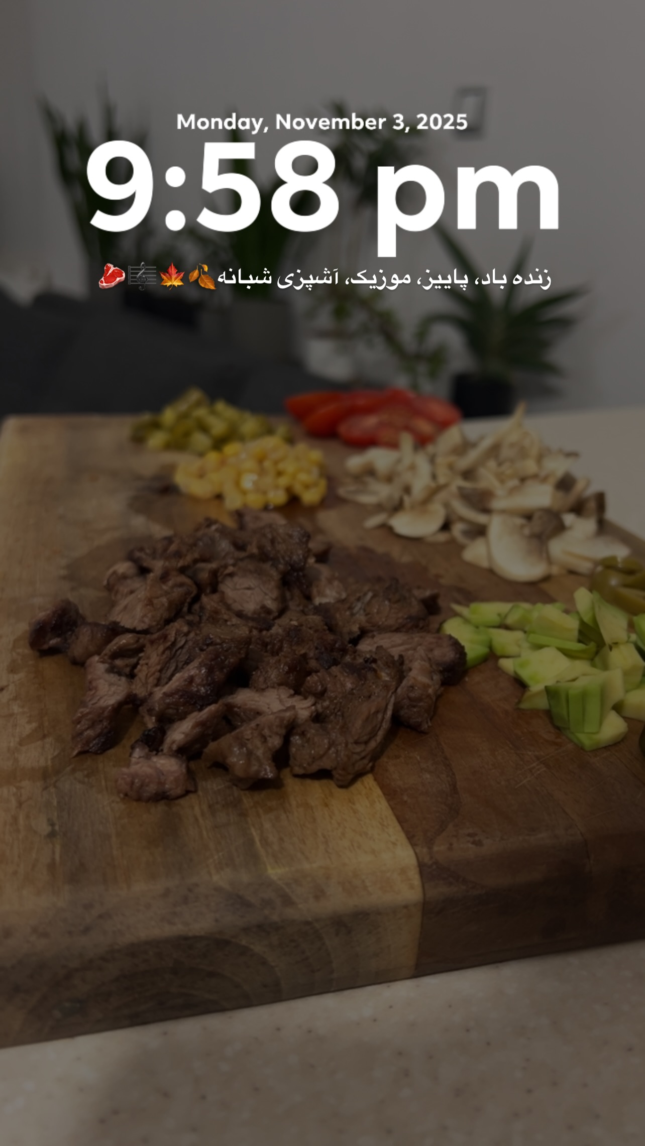  جدید ترین استوری اینستاگرام مجید توکلیان