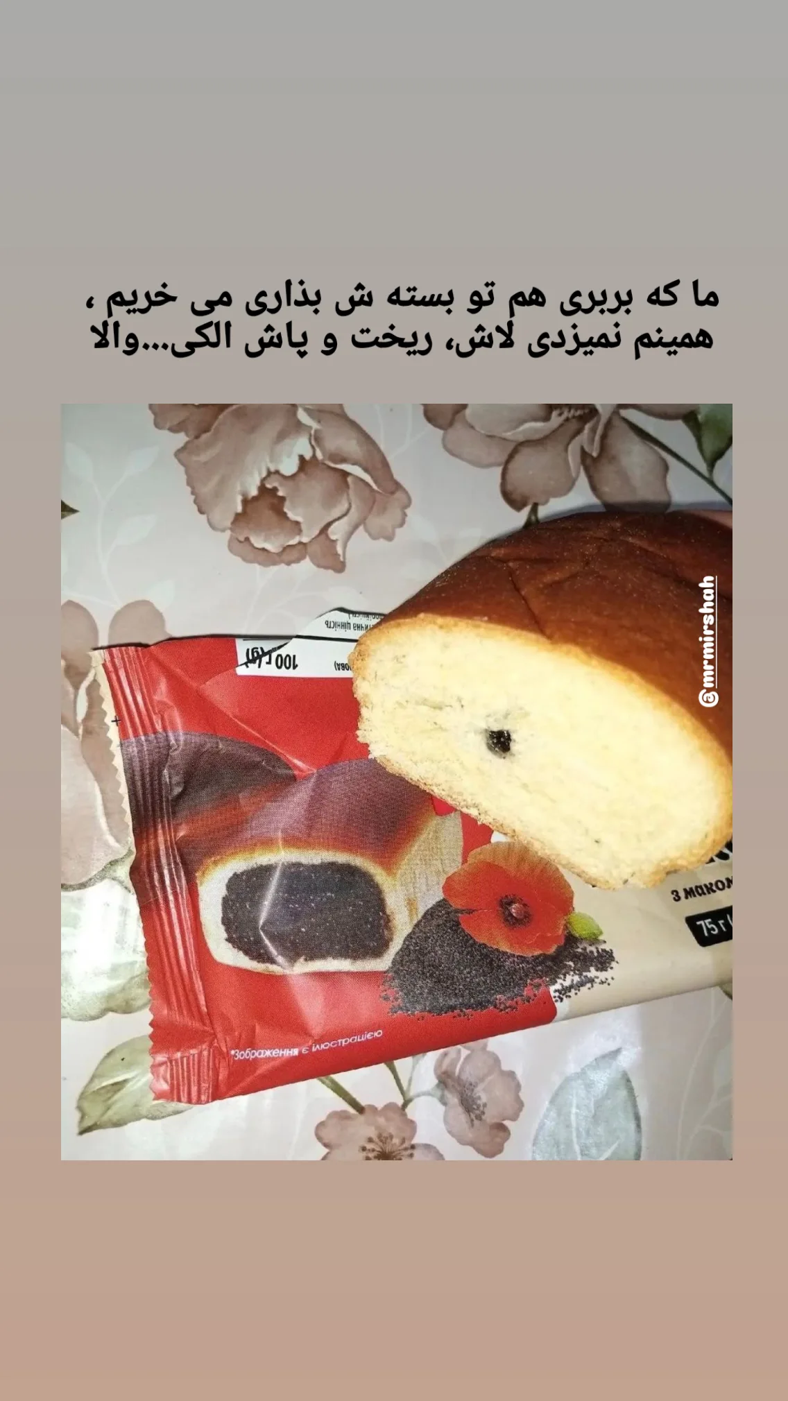  جدید ترین استوری اینستاگرام محمد رضا میرشاه ولد