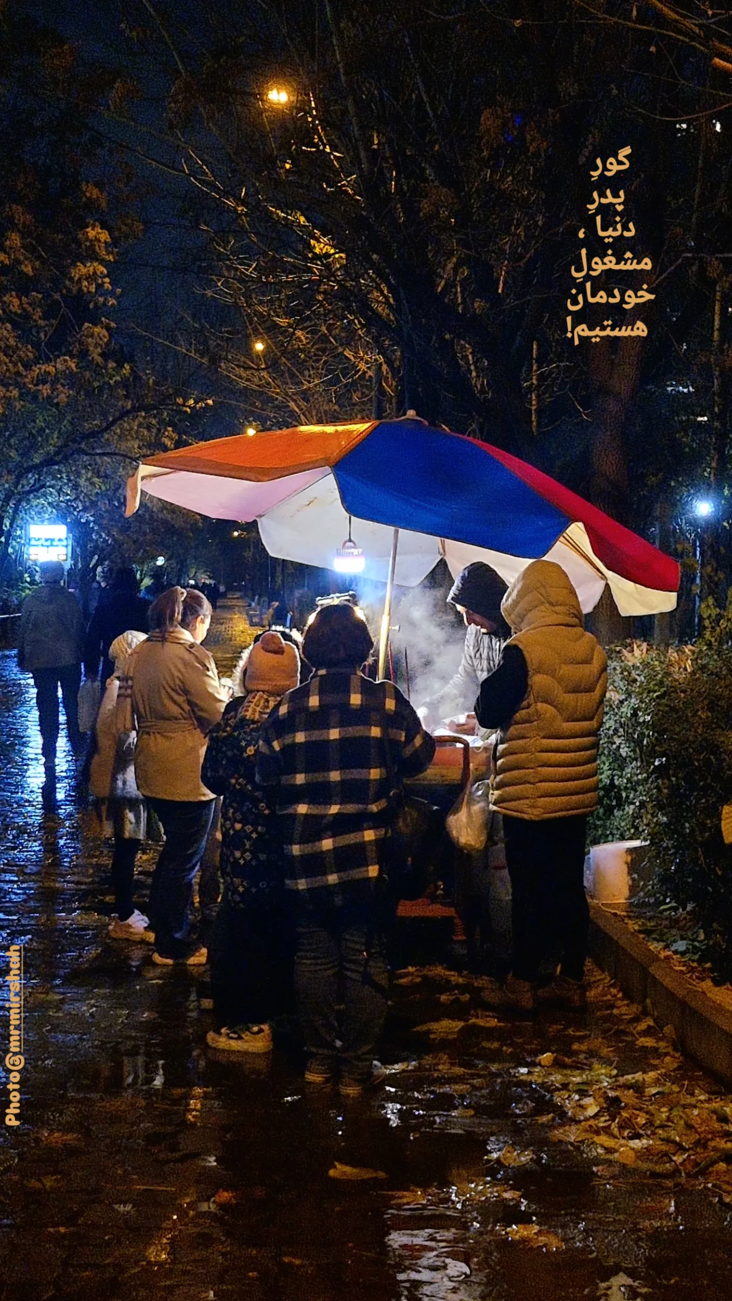  جدید ترین استوری اینستاگرام محمد رضا میرشاه ولد