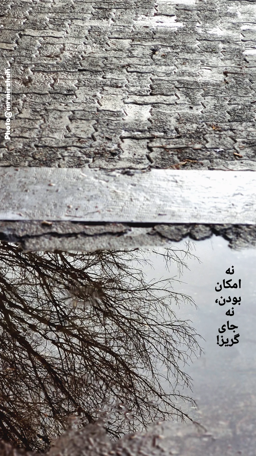 جدید ترین استوری اینستاگرام محمد رضا میرشاه ولد