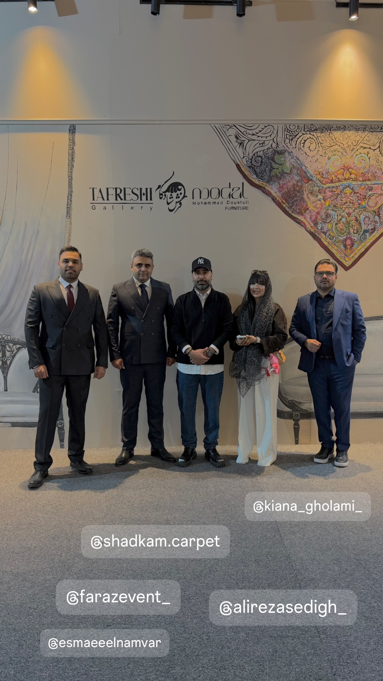  جدید ترین استوری اینستاگرام نوید سپیدنام