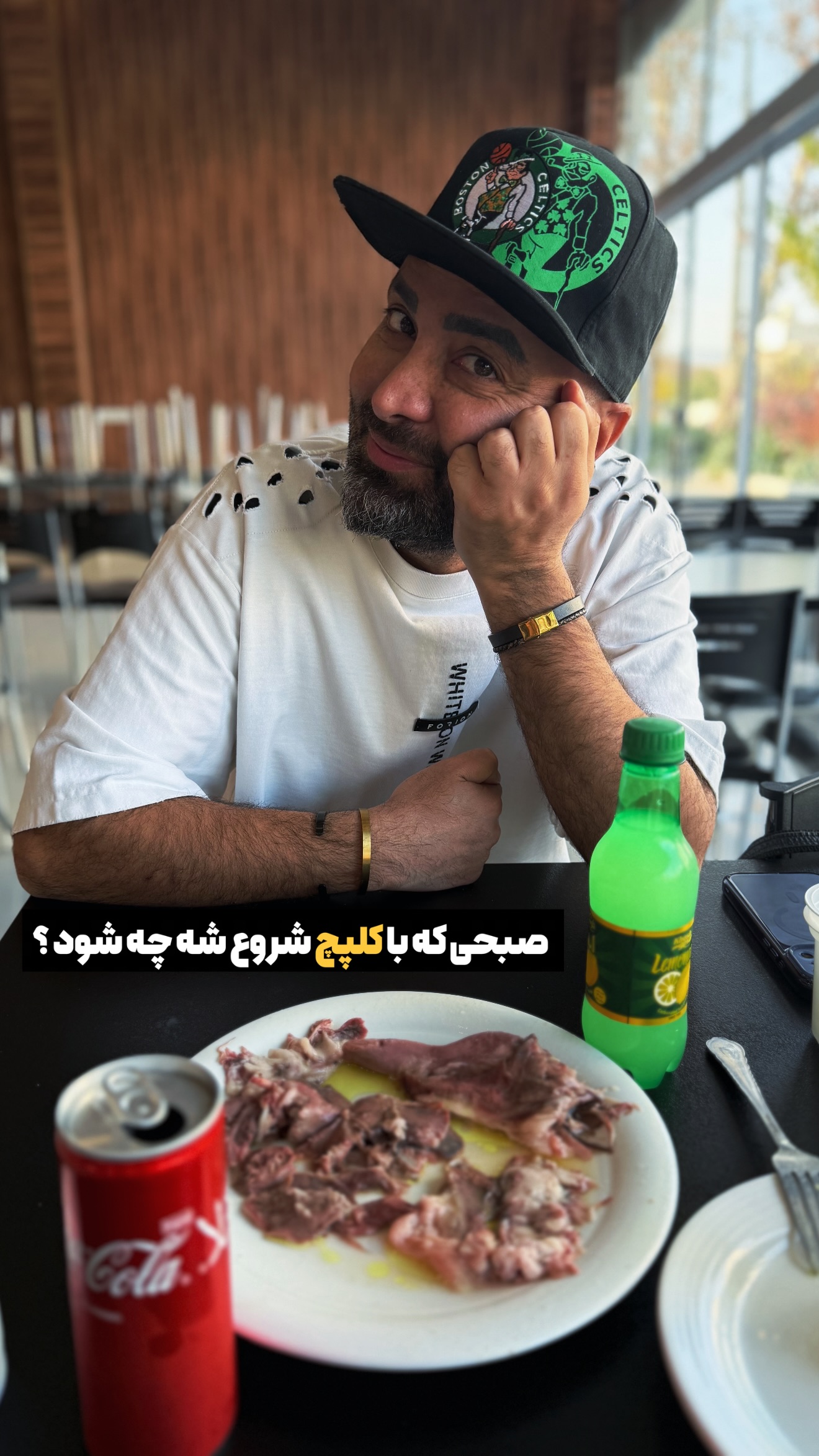  جدید ترین استوری اینستاگرام نوید سپیدنام