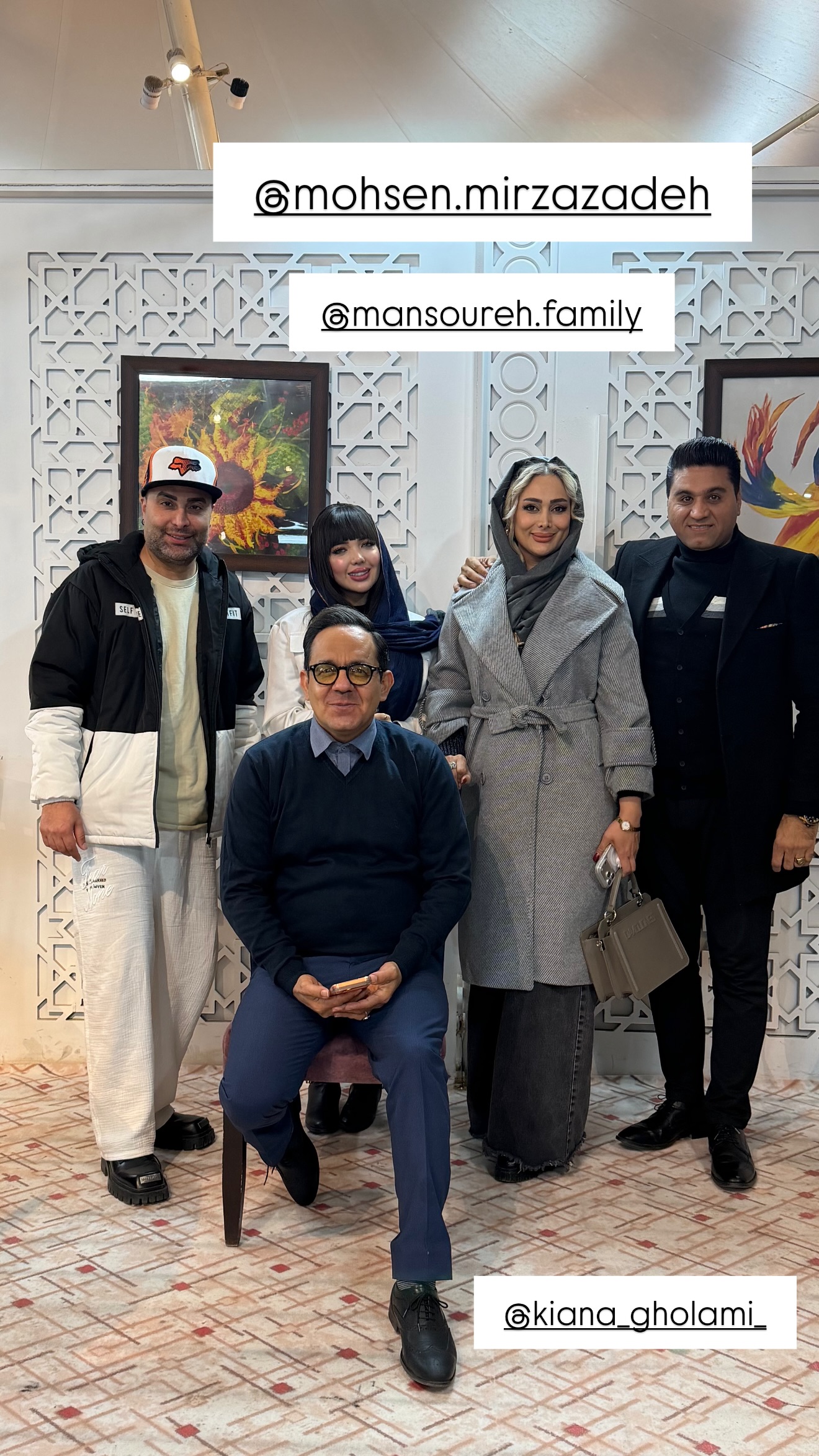  جدید ترین استوری اینستاگرام نوید سپیدنام