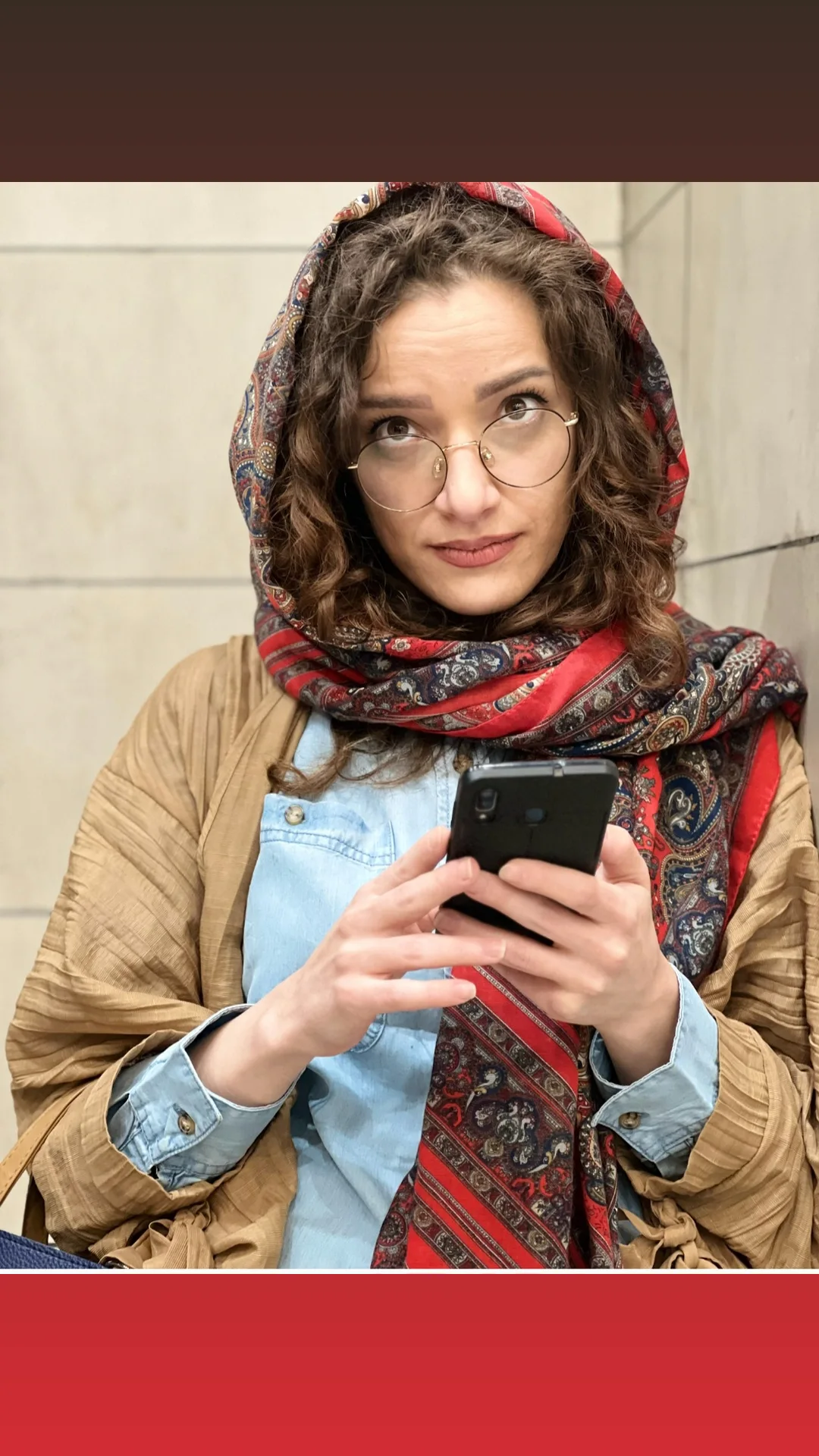  جدید ترین استوری اینستاگرام مریم کریمیان