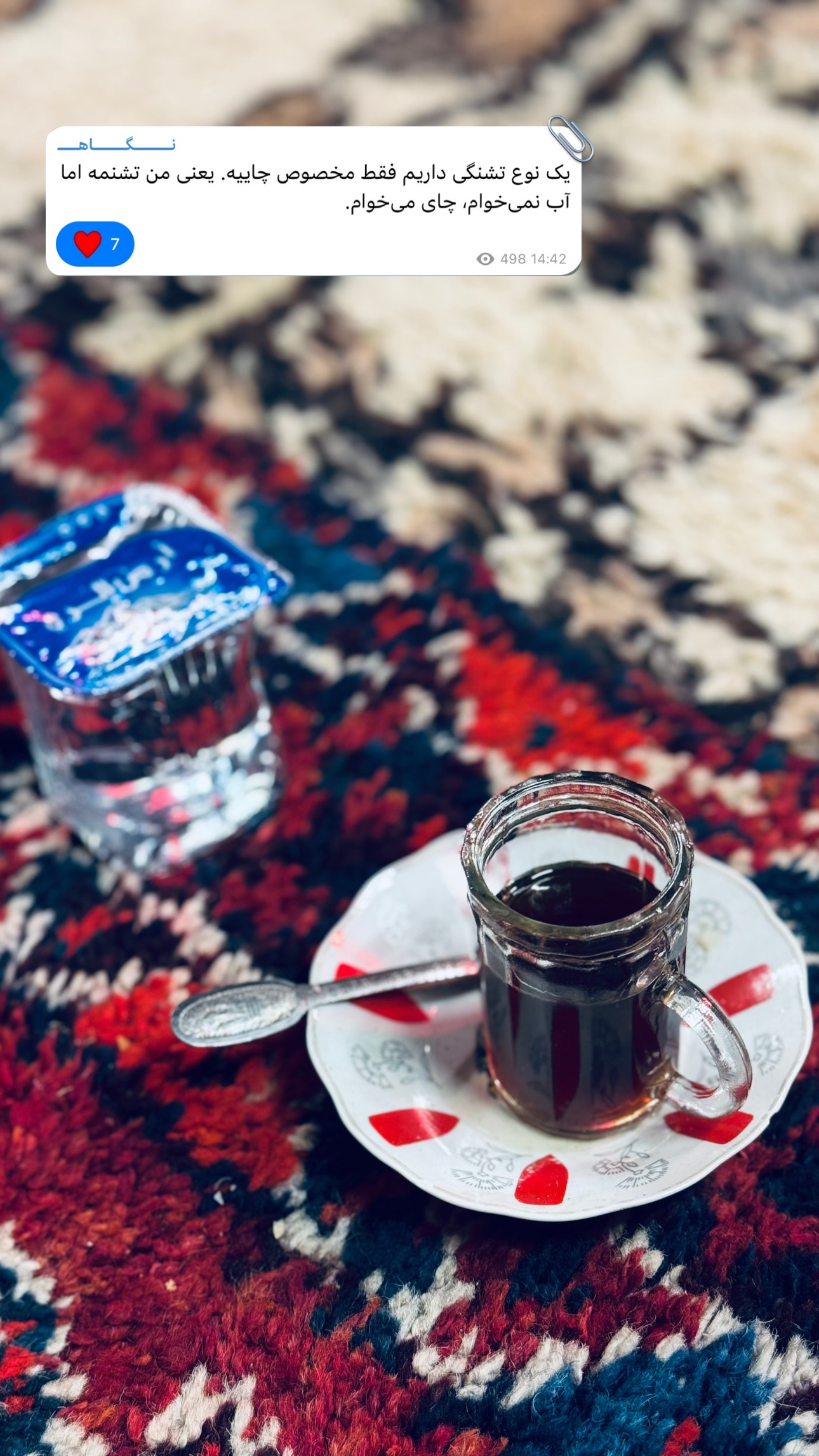  جدید ترین استوری اینستاگرام نيره سادات ميرخليلى