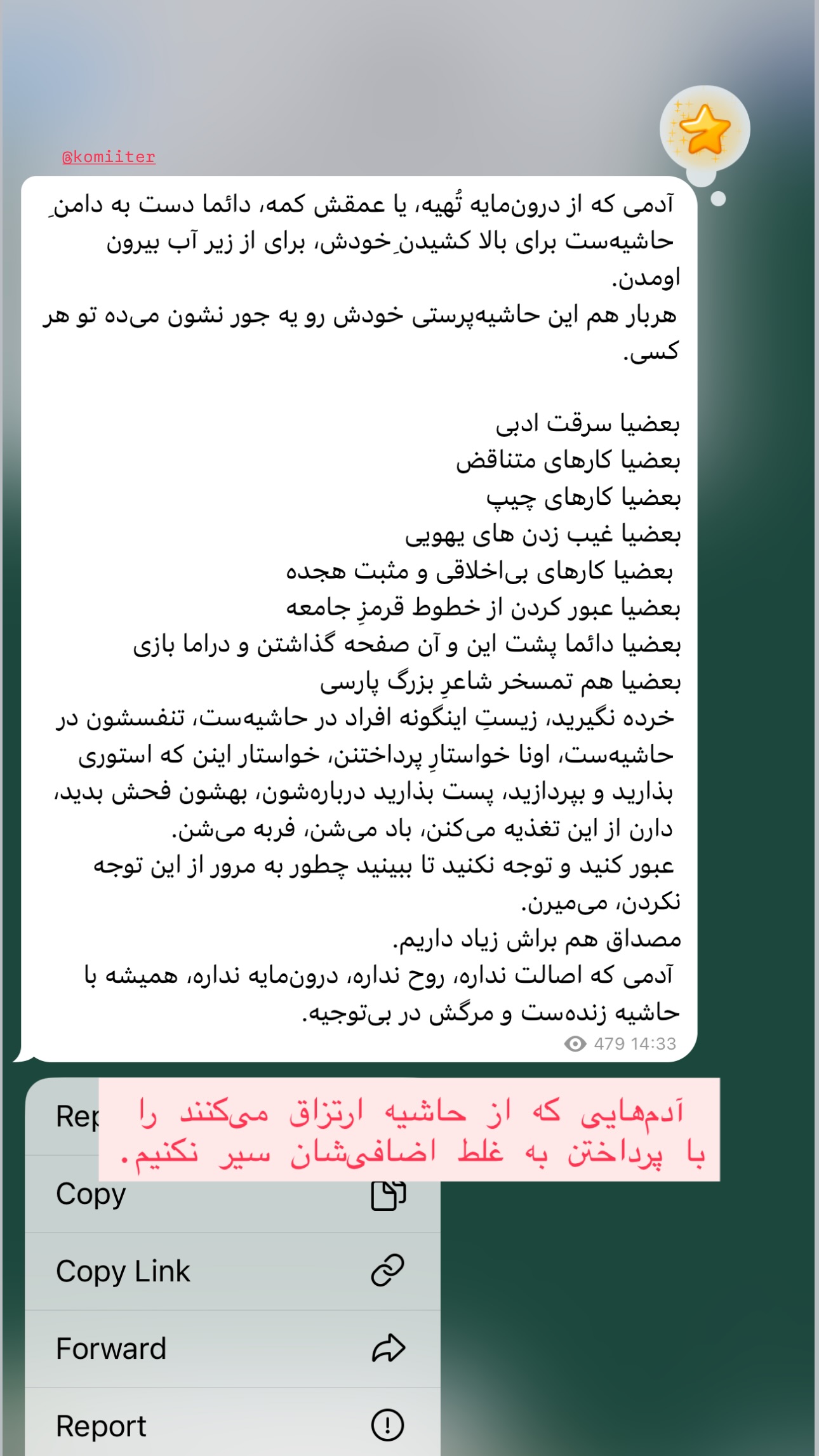  جدید ترین استوری اینستاگرام نيره سادات ميرخليلى