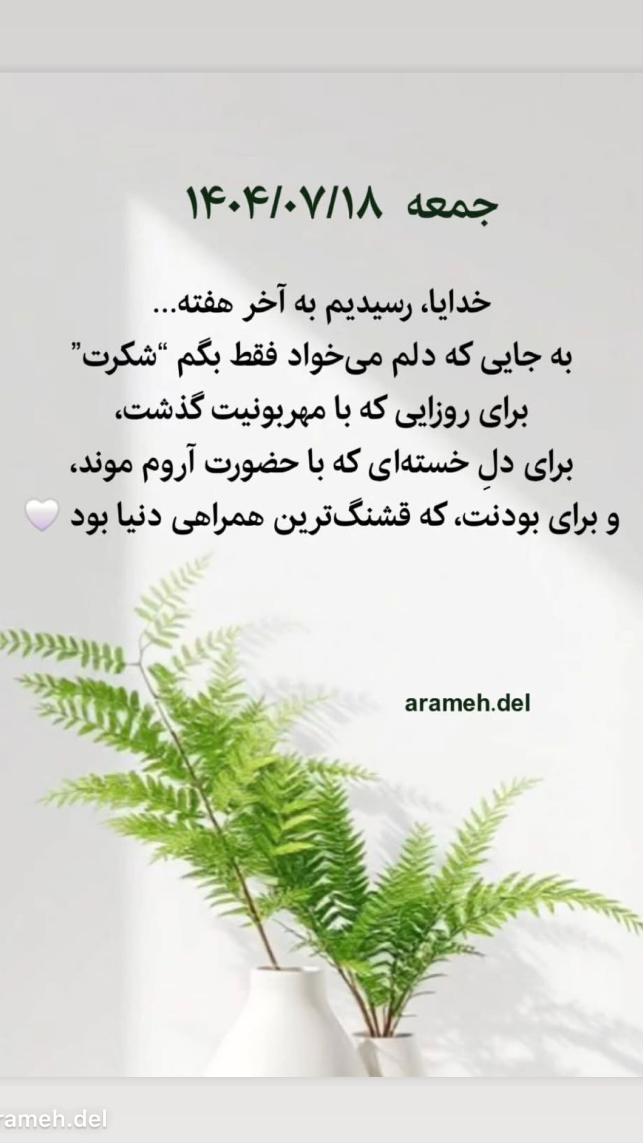  جدید ترین استوری اینستاگرام نعیمه نظام دوست
