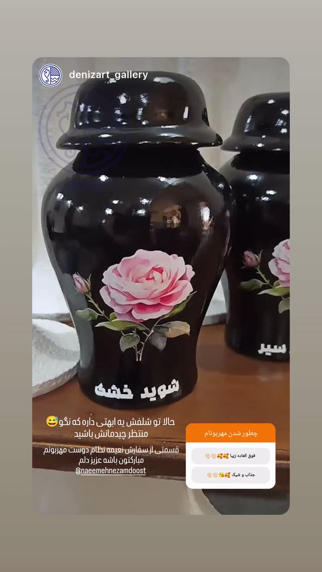  جدید ترین استوری اینستاگرام نعیمه نظام دوست