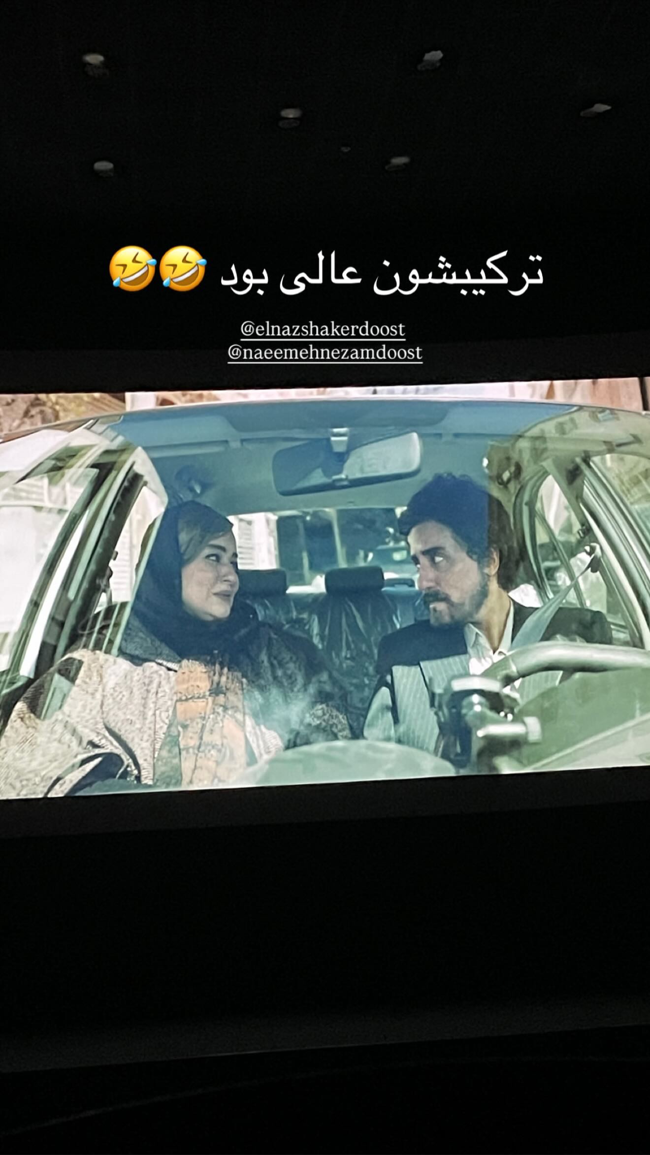  جدید ترین استوری اینستاگرام نعیمه نظام دوست