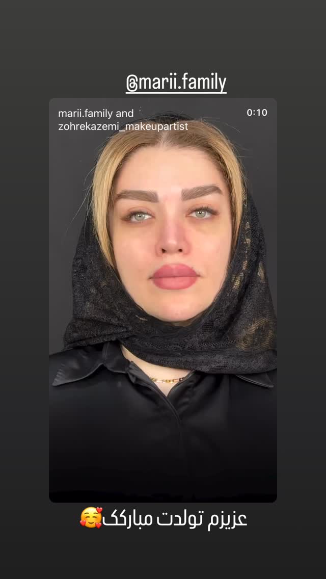  جدید ترین استوری اینستاگرام مینا ترابی