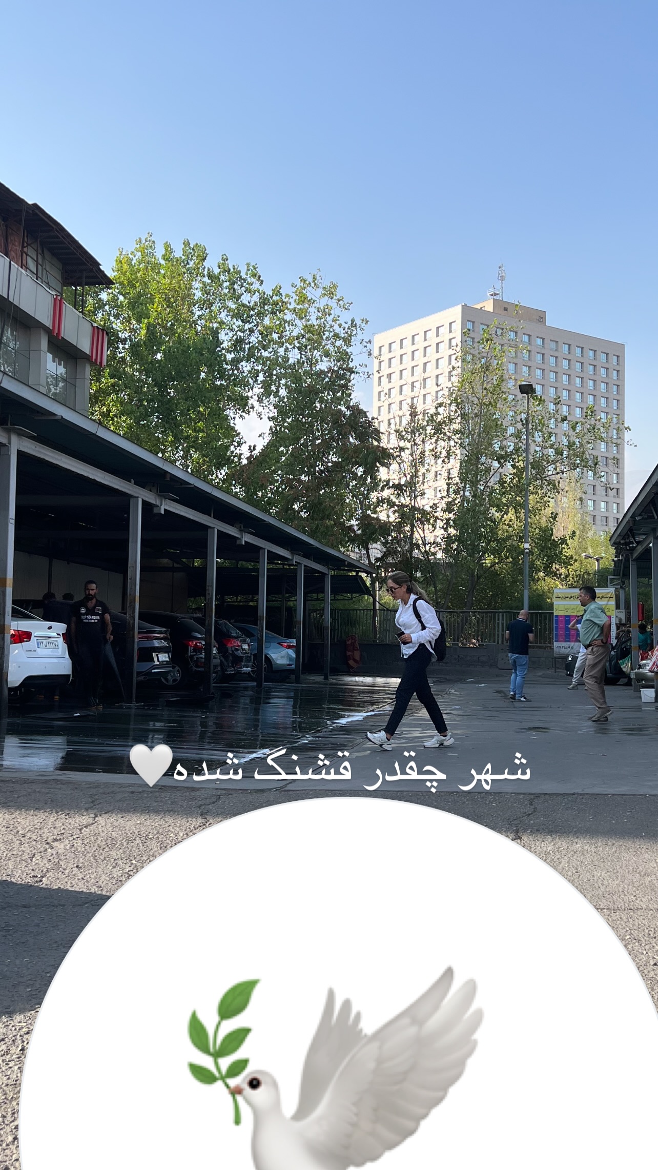  جدید ترین استوری اینستاگرام مینا ترابی