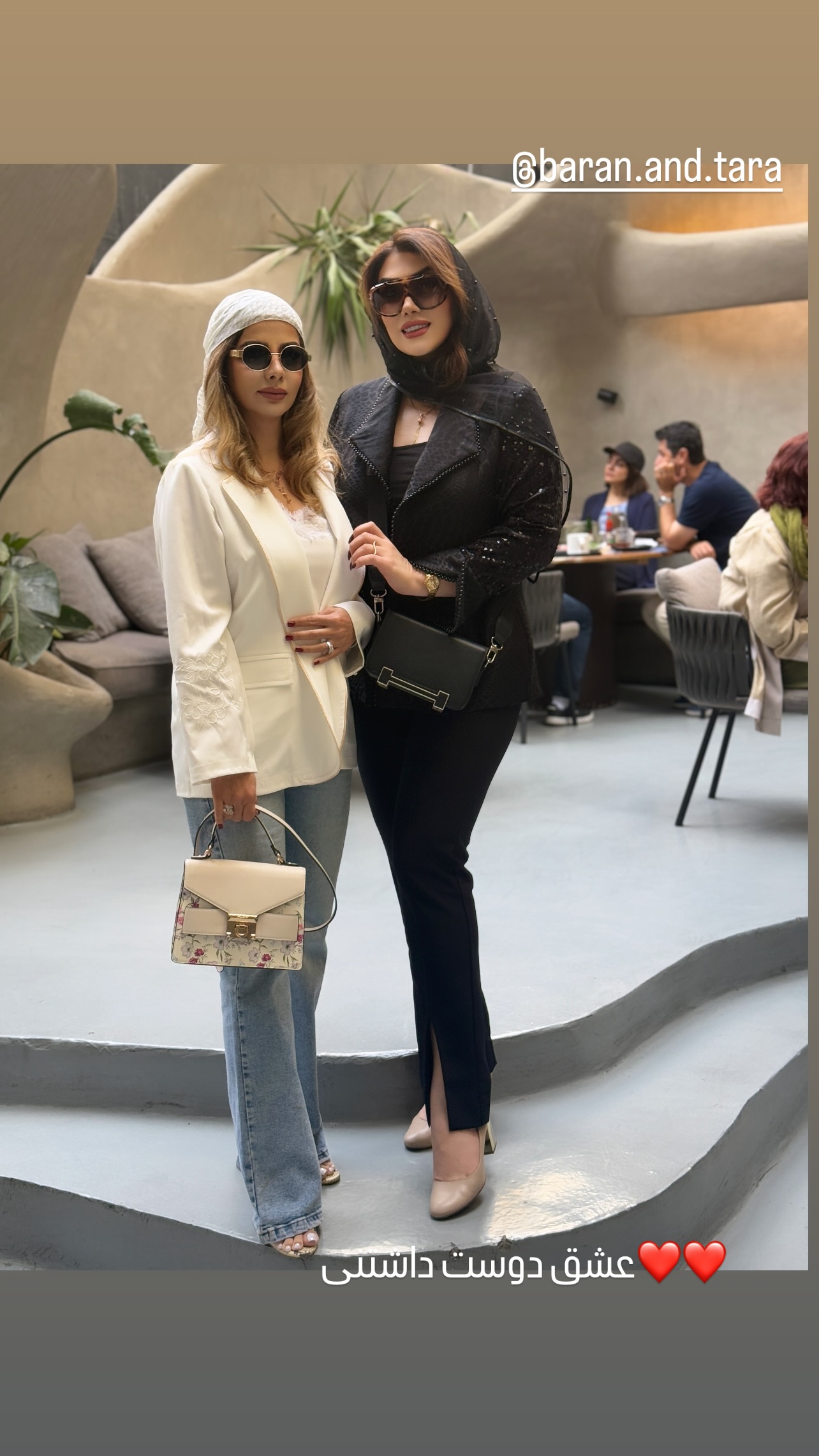  جدید ترین استوری اینستاگرام مینا ترابی