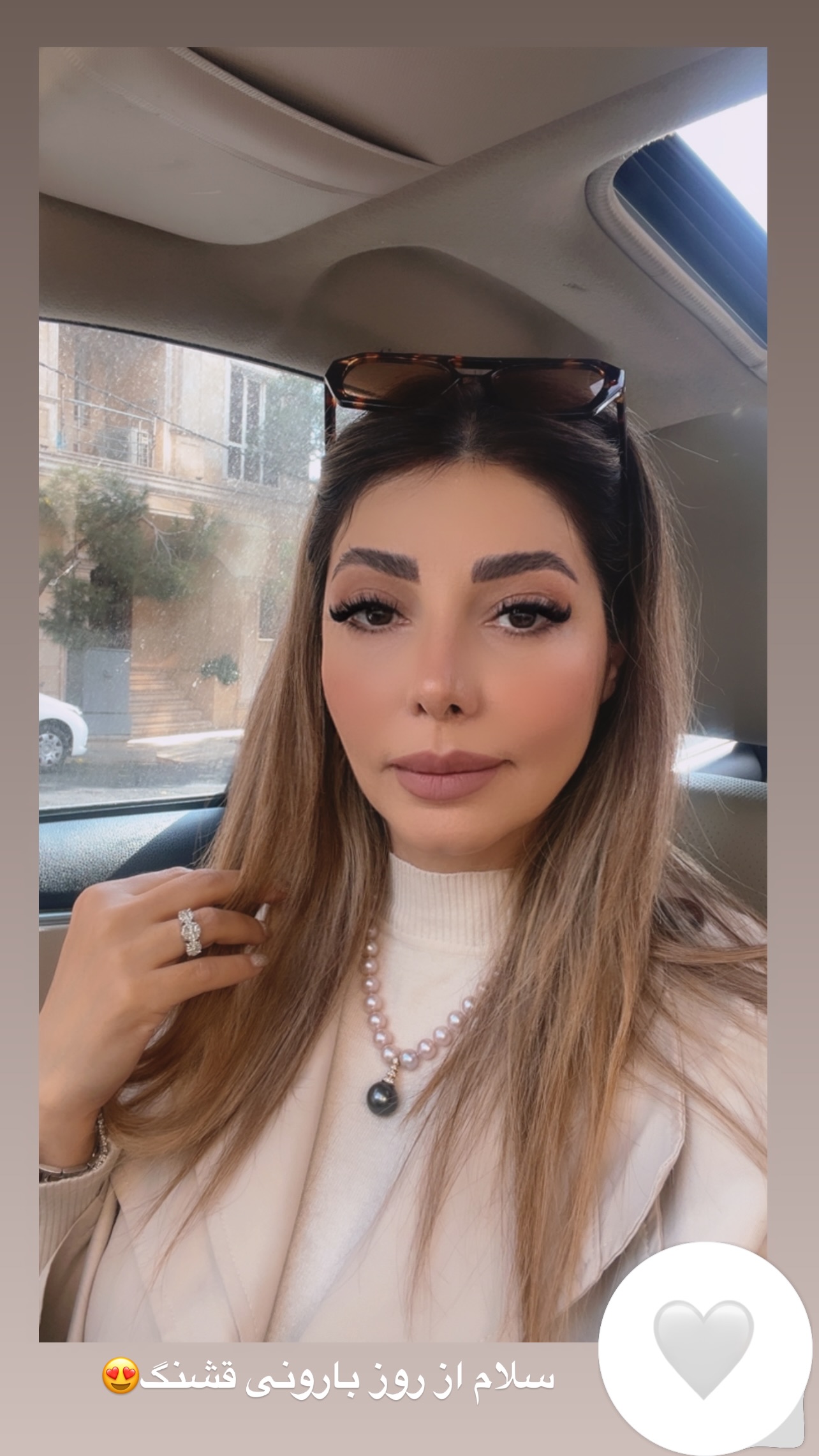  جدید ترین استوری اینستاگرام مینا ترابی