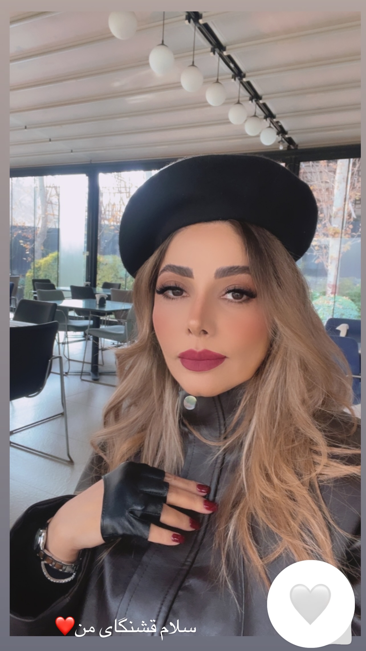  جدید ترین استوری اینستاگرام مینا ترابی