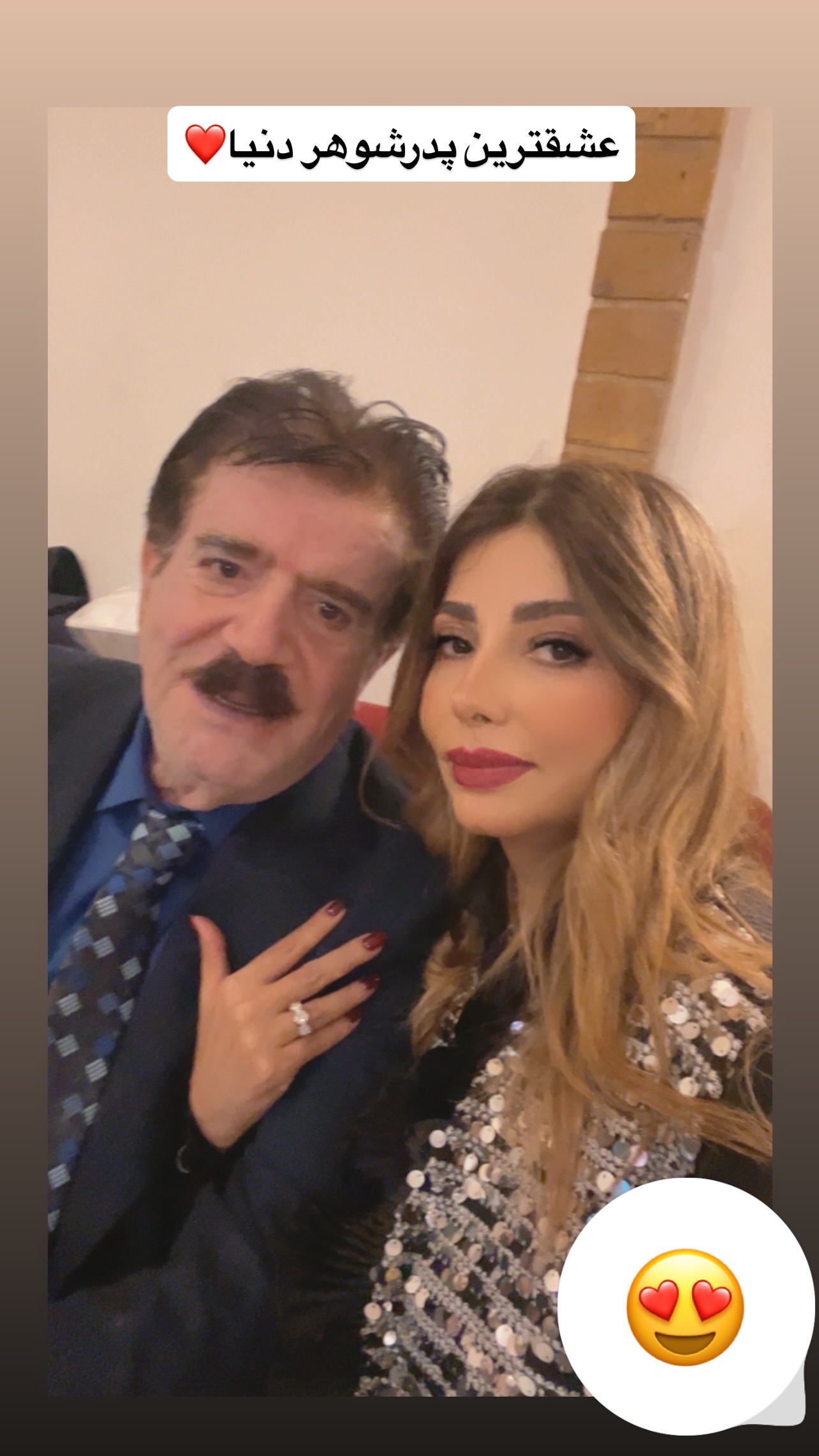  جدید ترین استوری اینستاگرام مینا ترابی