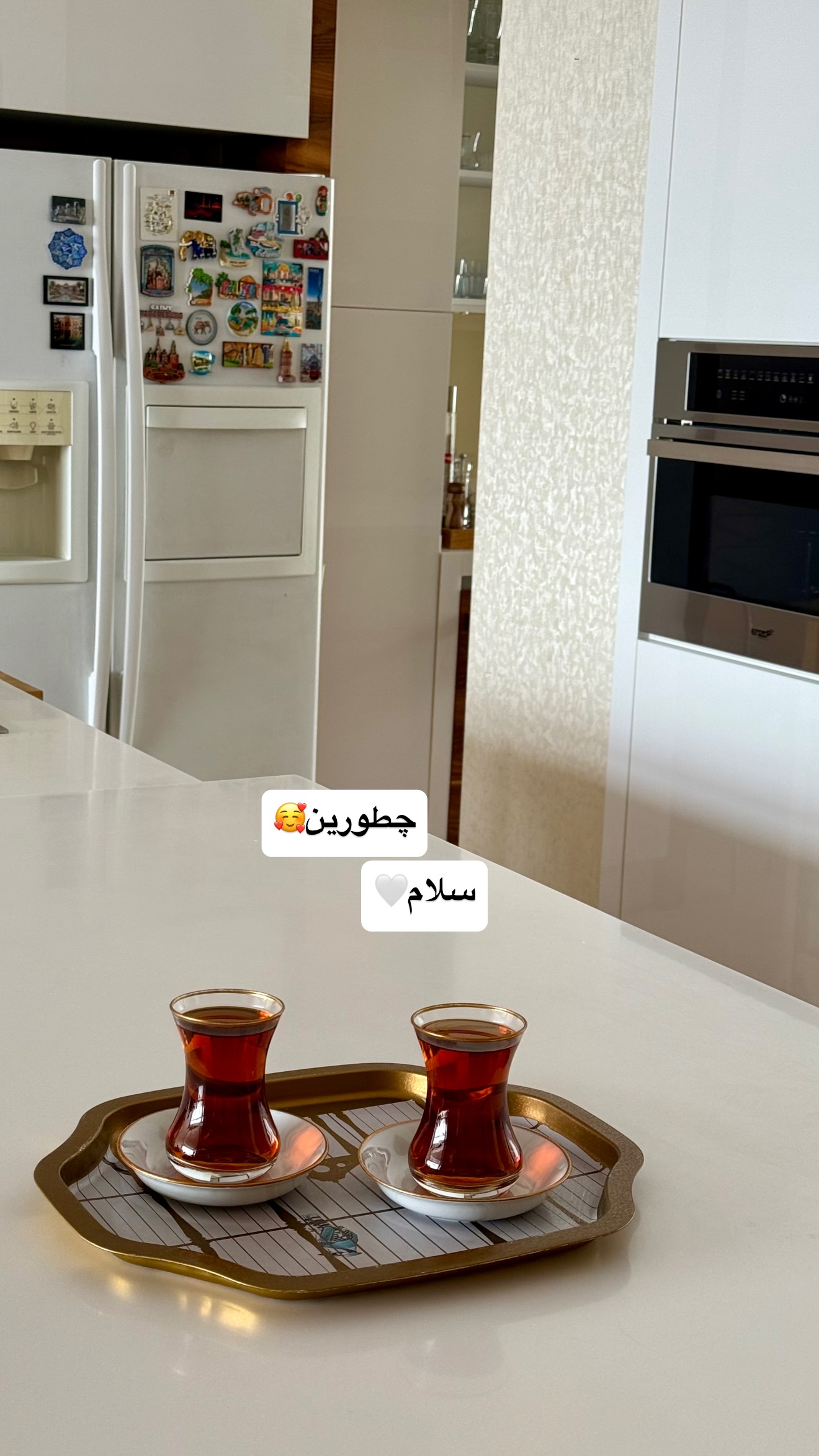 جدید ترین استوری اینستاگرام نفیسه عابدی