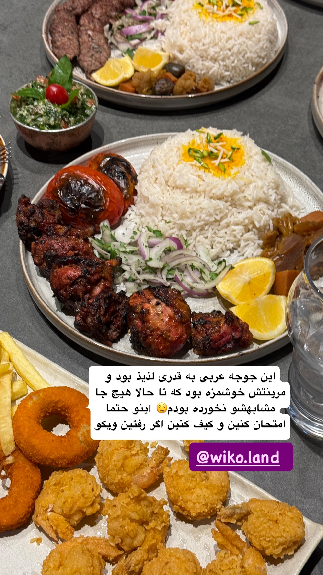  جدید ترین استوری اینستاگرام نفیسه عابدی