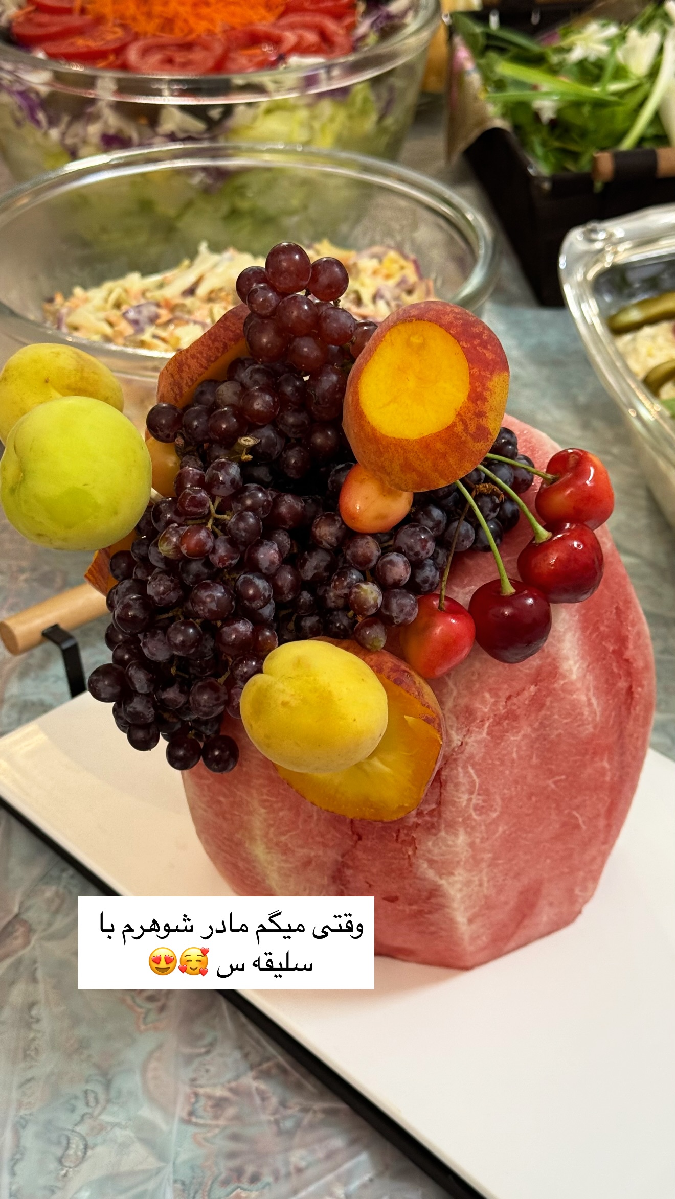  جدید ترین استوری اینستاگرام نفیسه عابدی