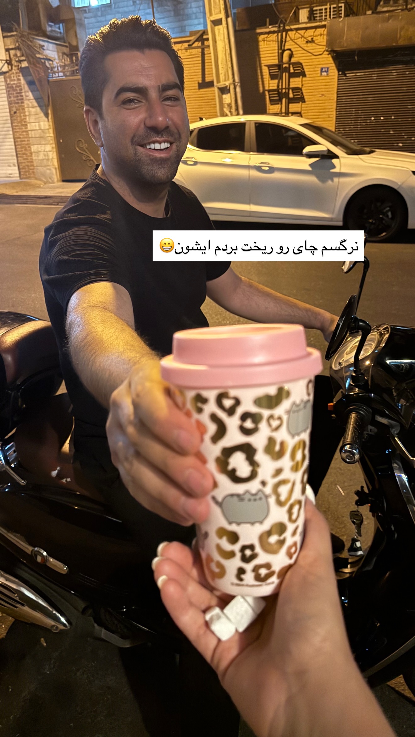  جدید ترین استوری اینستاگرام نفیسه عابدی