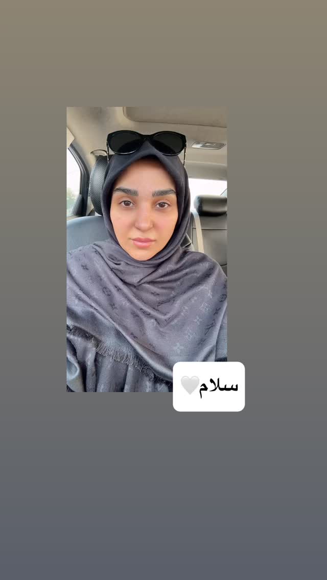  جدید ترین استوری اینستاگرام نفیسه عابدی