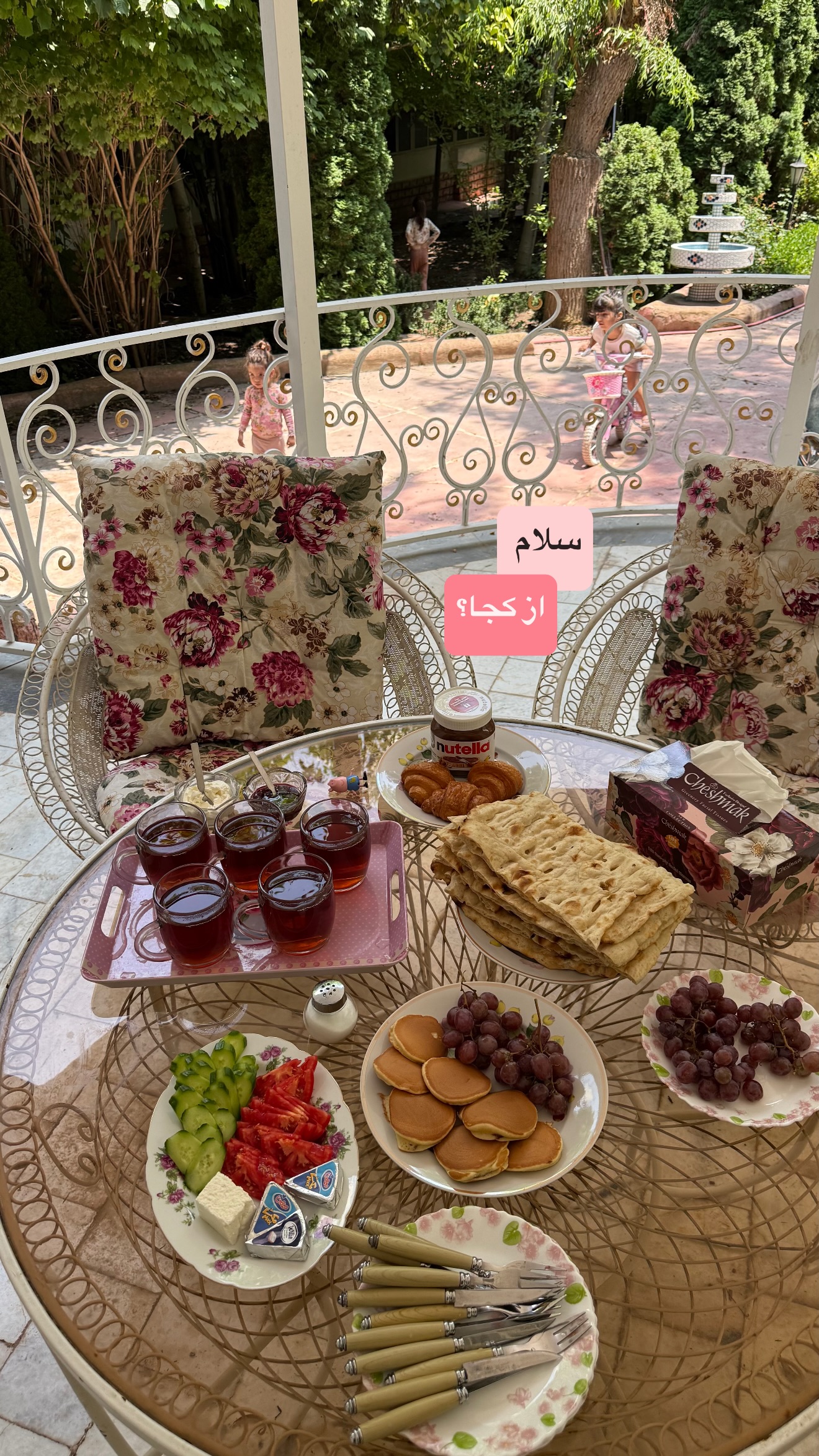  جدید ترین استوری اینستاگرام نفیسه عابدی