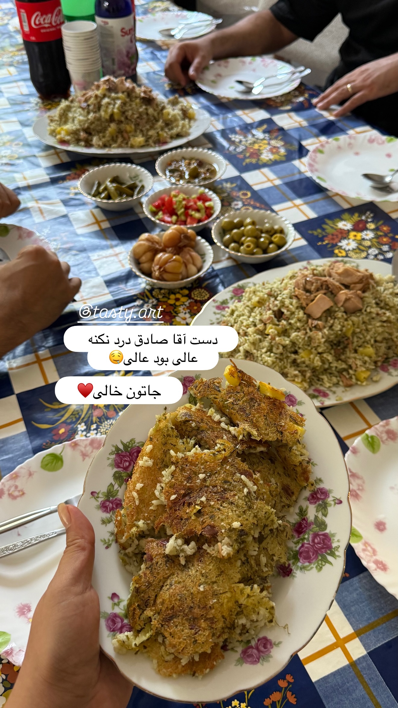  جدید ترین استوری اینستاگرام نفیسه عابدی