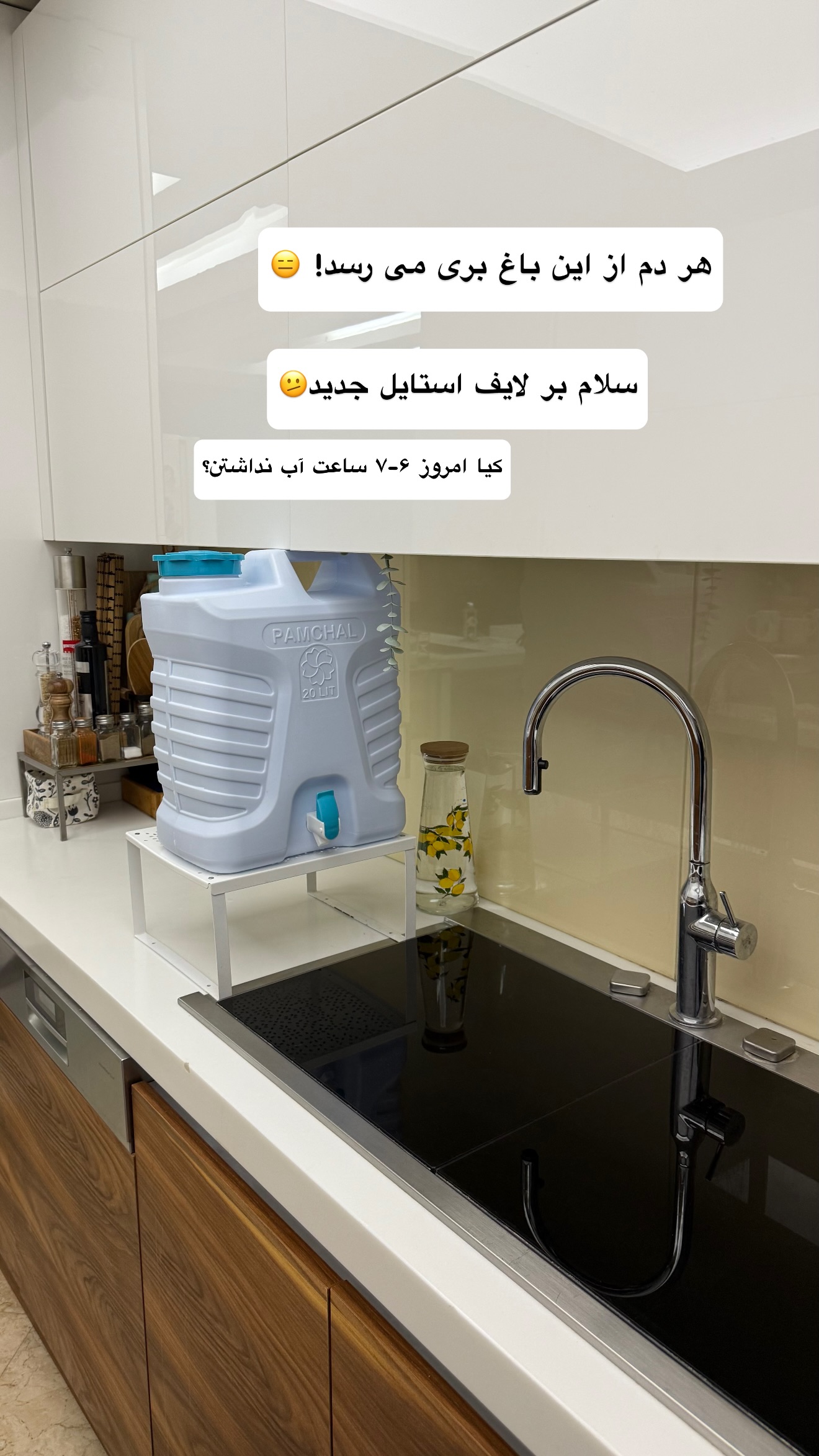  جدید ترین استوری اینستاگرام نفیسه عابدی