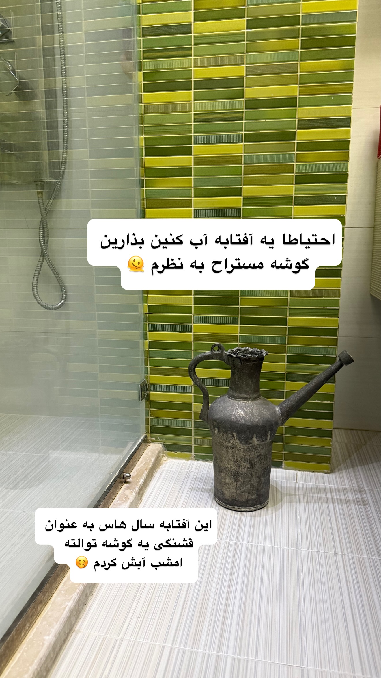  جدید ترین استوری اینستاگرام نفیسه عابدی