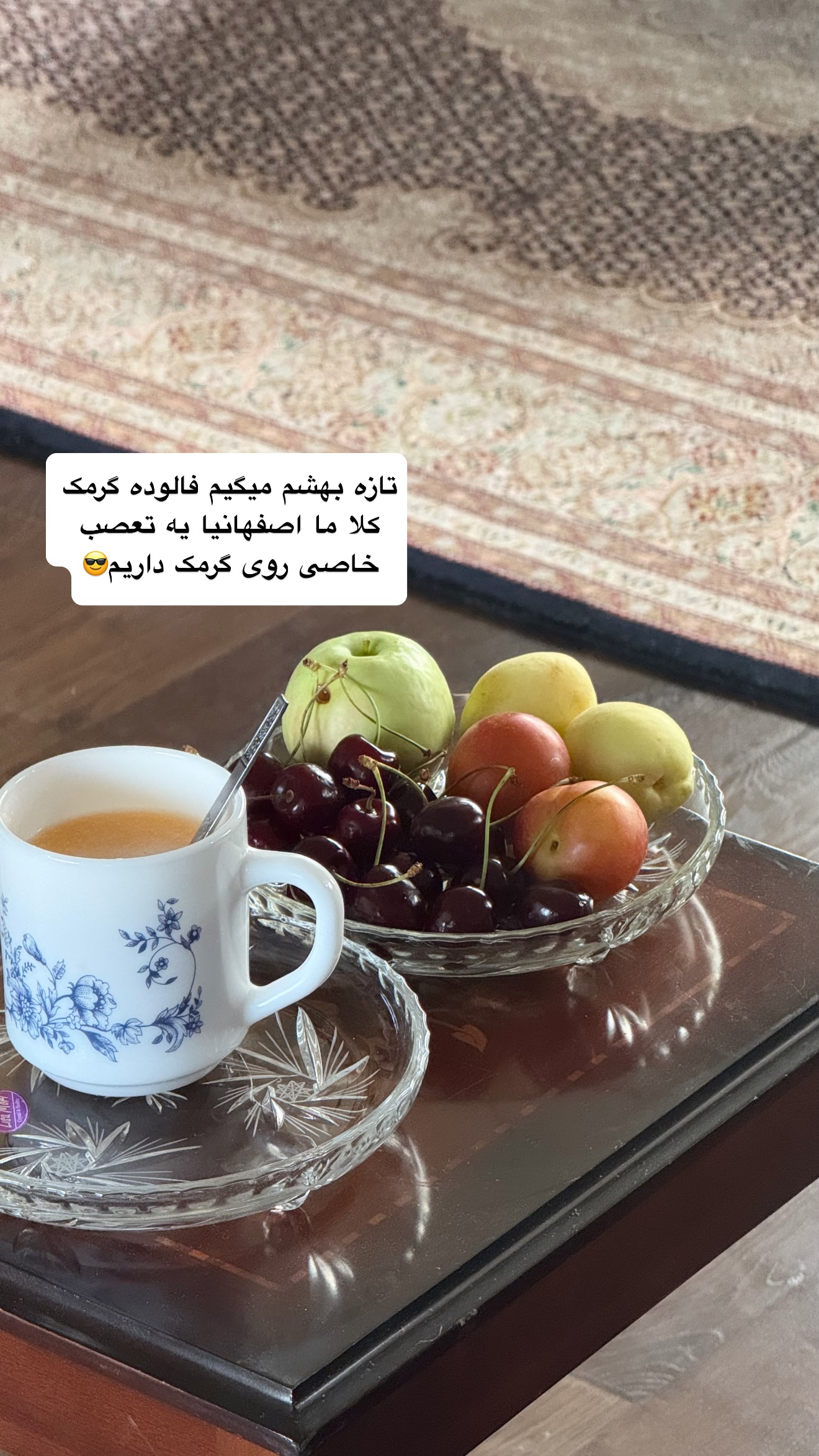  جدید ترین استوری اینستاگرام نفیسه عابدی
