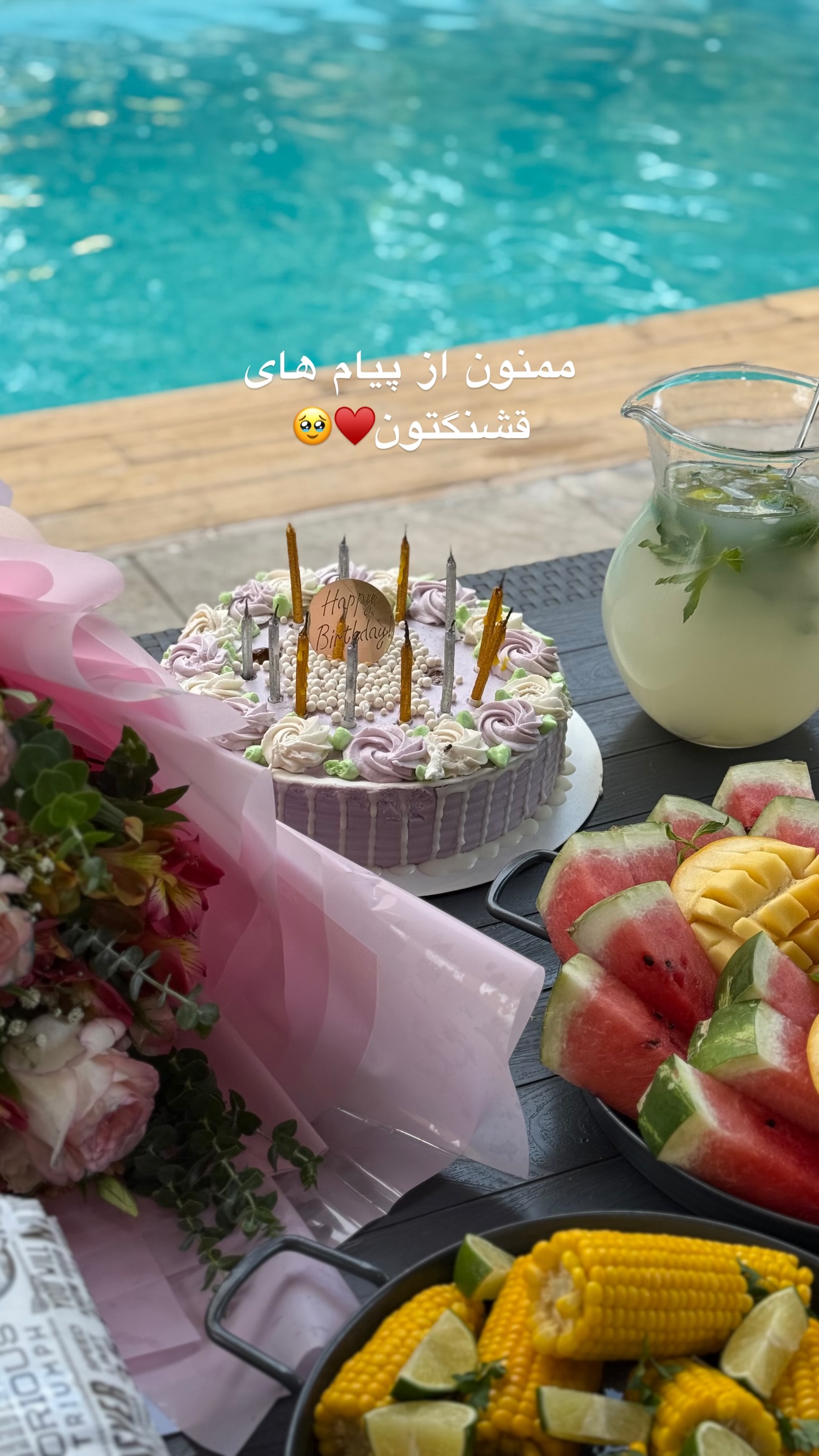  جدید ترین استوری اینستاگرام نفیسه عابدی