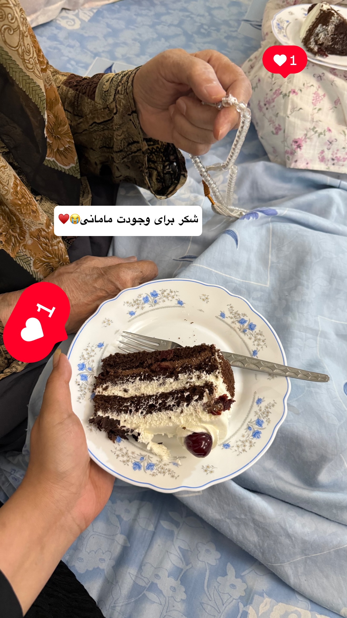  جدید ترین استوری اینستاگرام نفیسه عابدی
